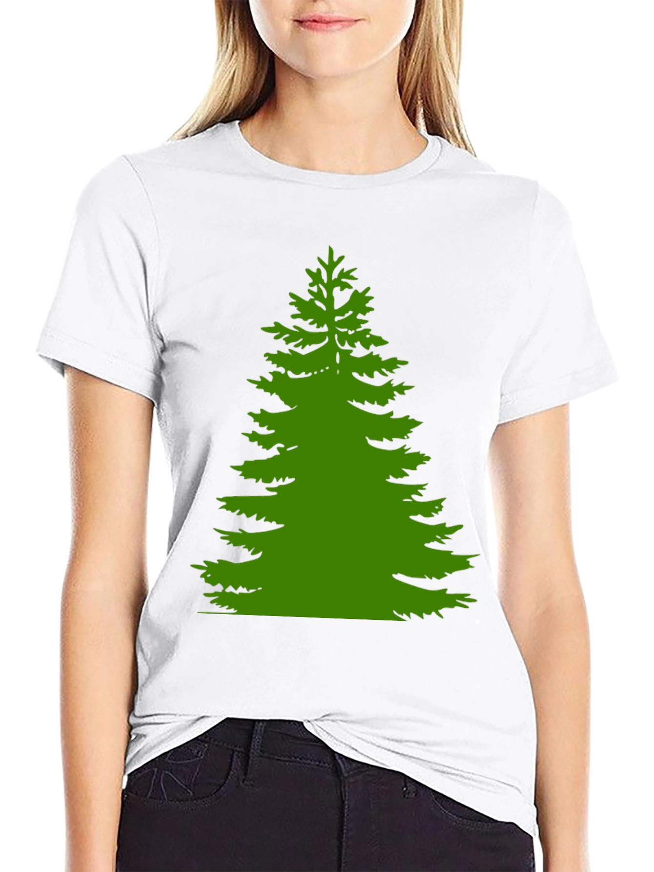 Evergreen Tree Graphic T-Shirt - Nature Lover Tee