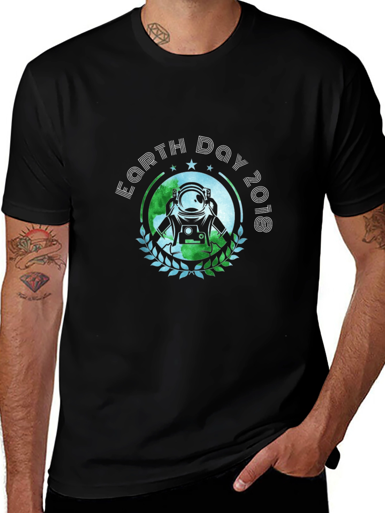 Earth Day 2018 Astronaut T-Shirt
