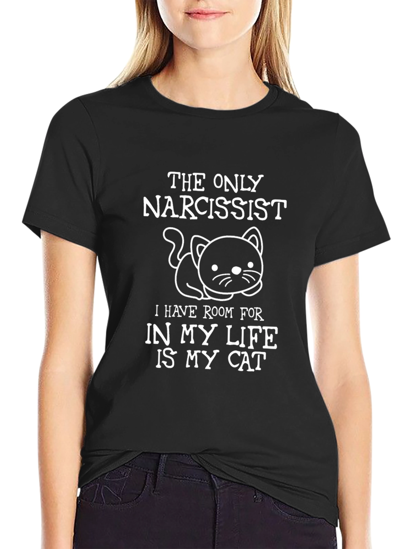 The Only Narcissist Cat T-Shirt