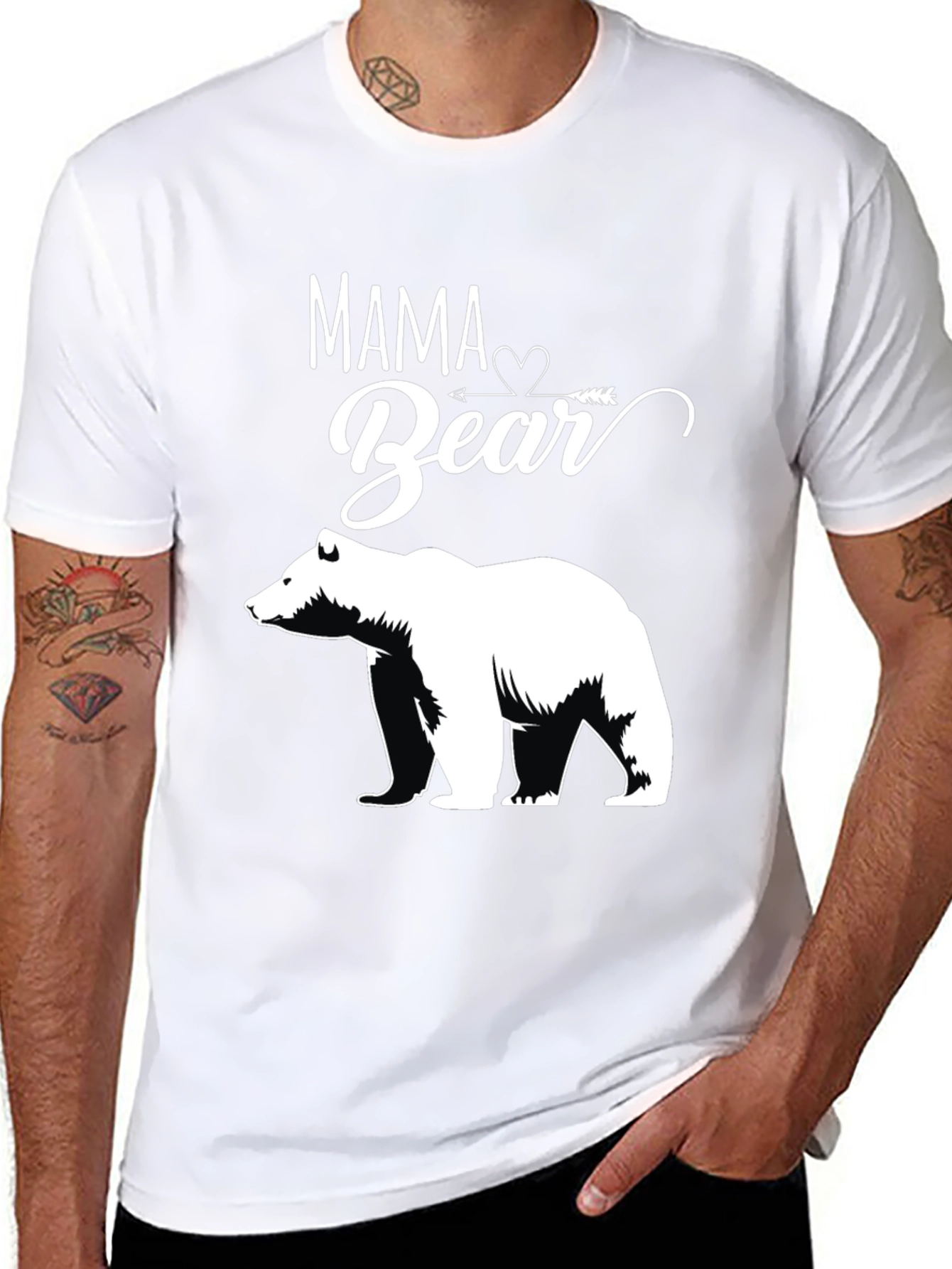 Mama Bear T-Shirt - Cute Mothers Day Gift