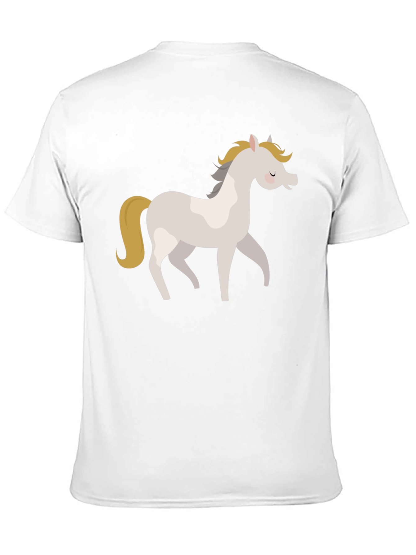 Cute Horse Graphic Tee - Casual Comfort