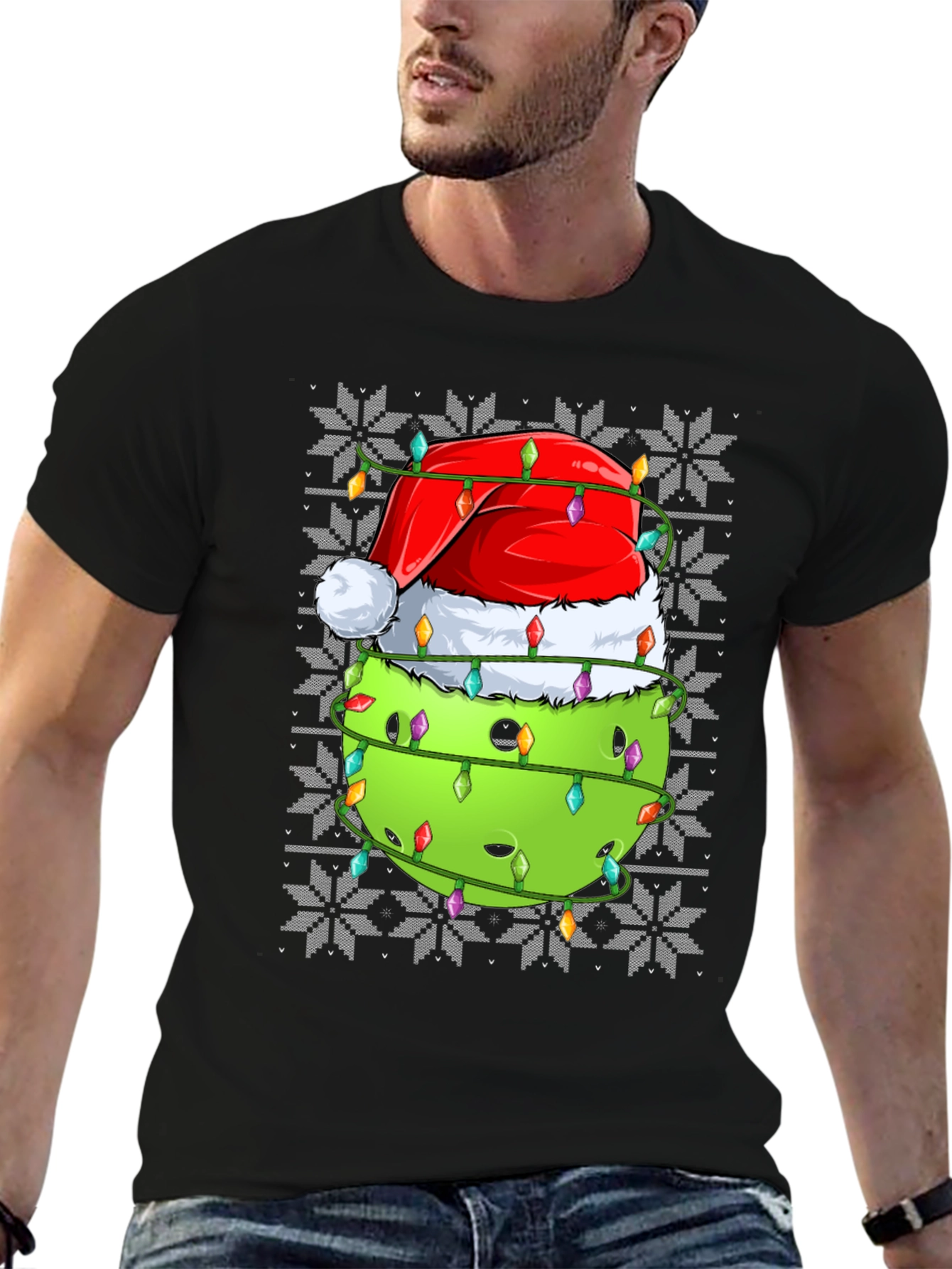 Festive Avocado Christmas T-Shirt