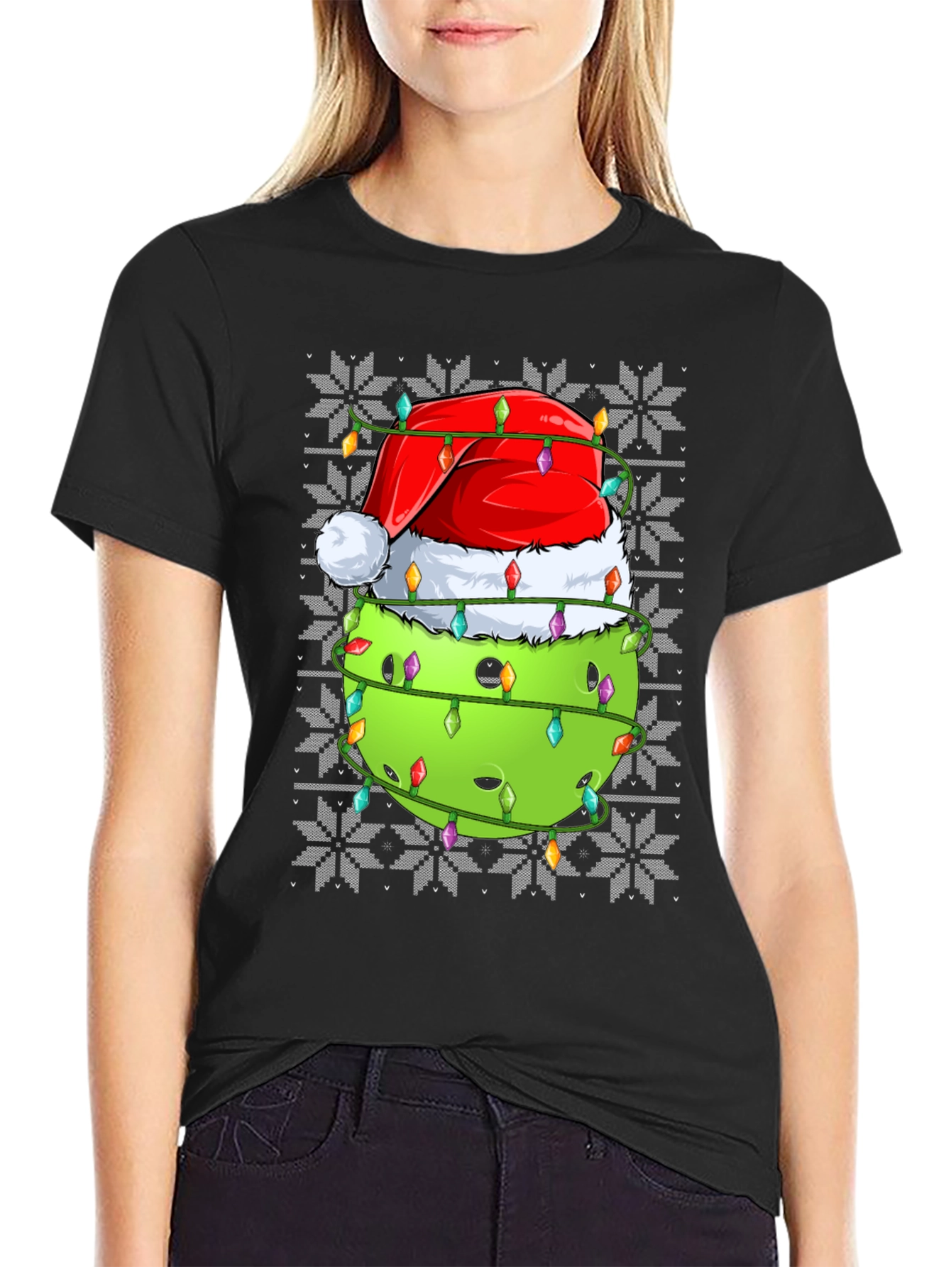 Festive Avocado Christmas T-Shirt