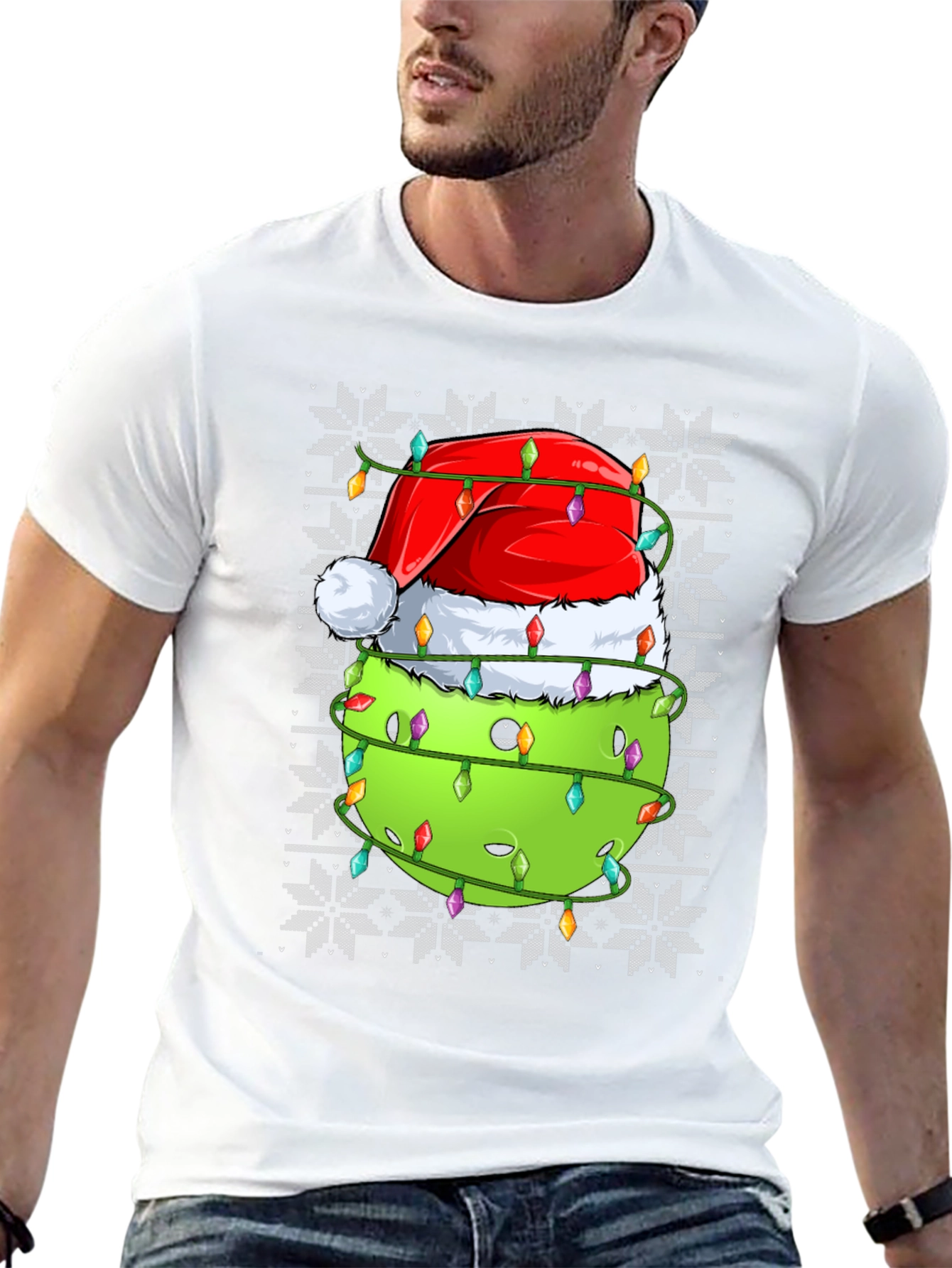 Festive Avocado Christmas T-Shirt