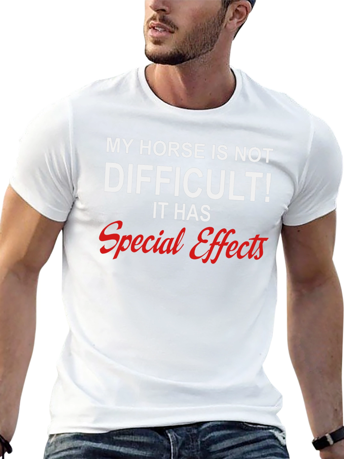 Funny Horse T-Shirt - Special Effects