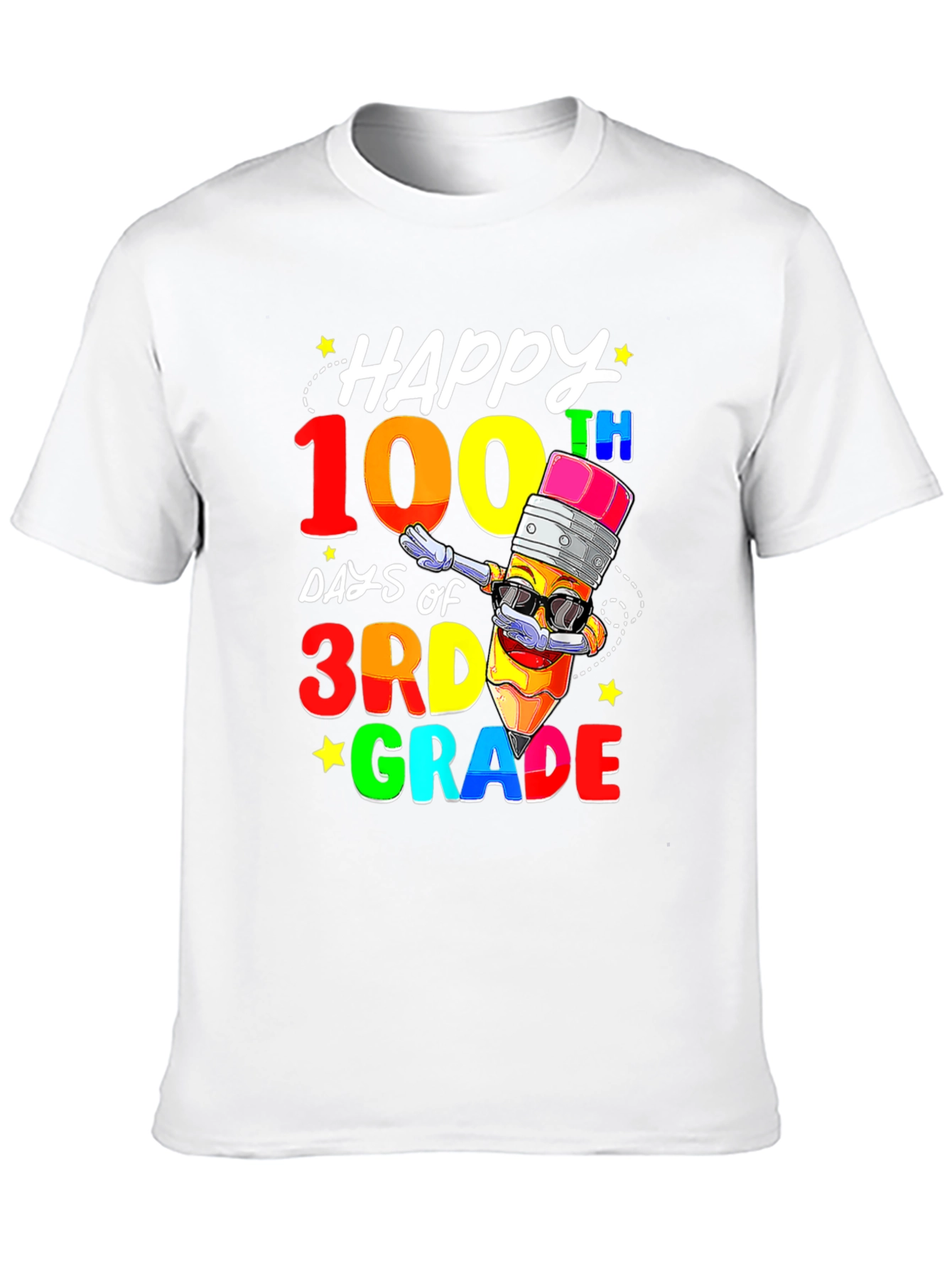 Happy 100th Day of 3rd Grade T-Shirt