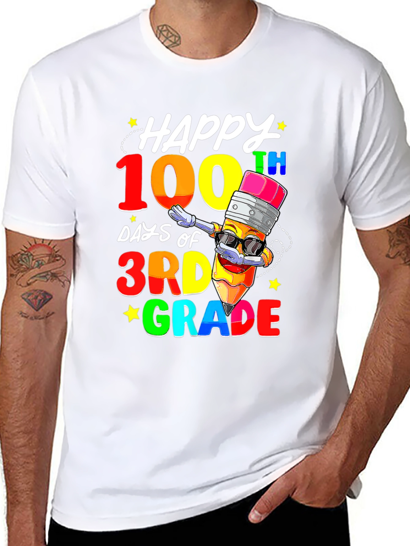 Happy 100th Day of 3rd Grade T-Shirt