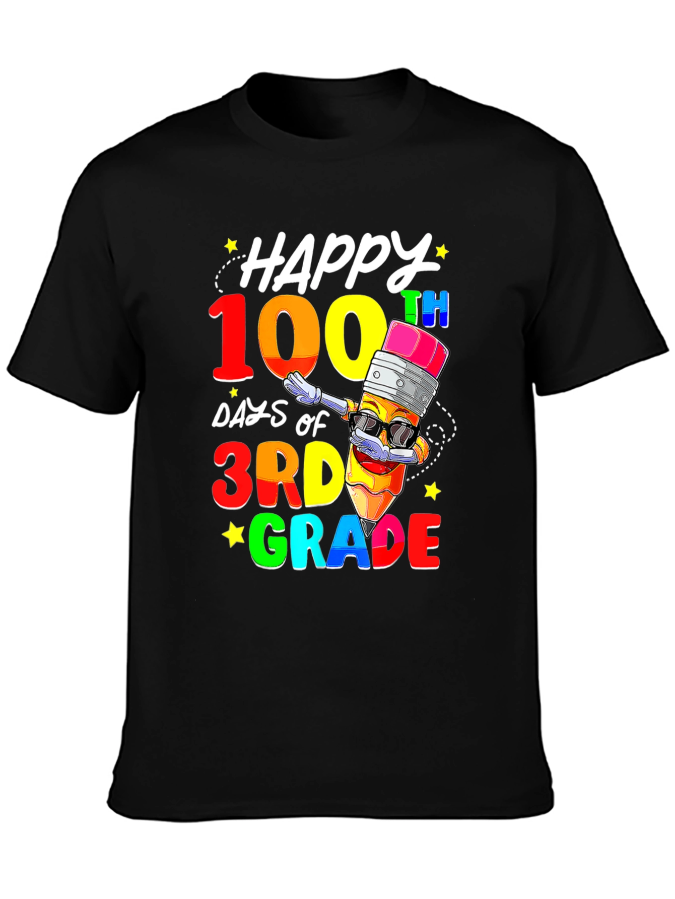 Happy 100th Day of 3rd Grade T-Shirt