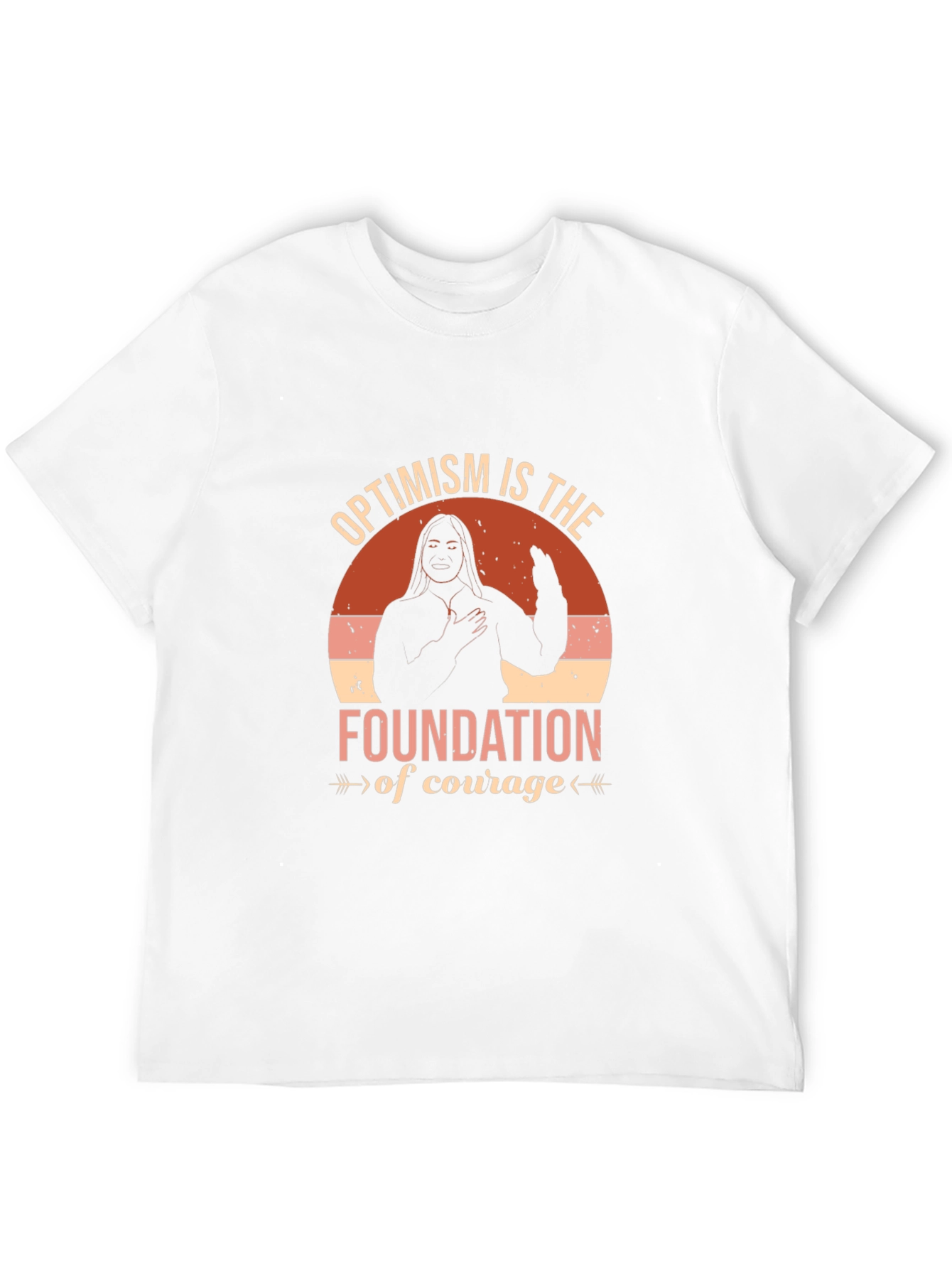 Optimism Foundation Courage Graphic Tee