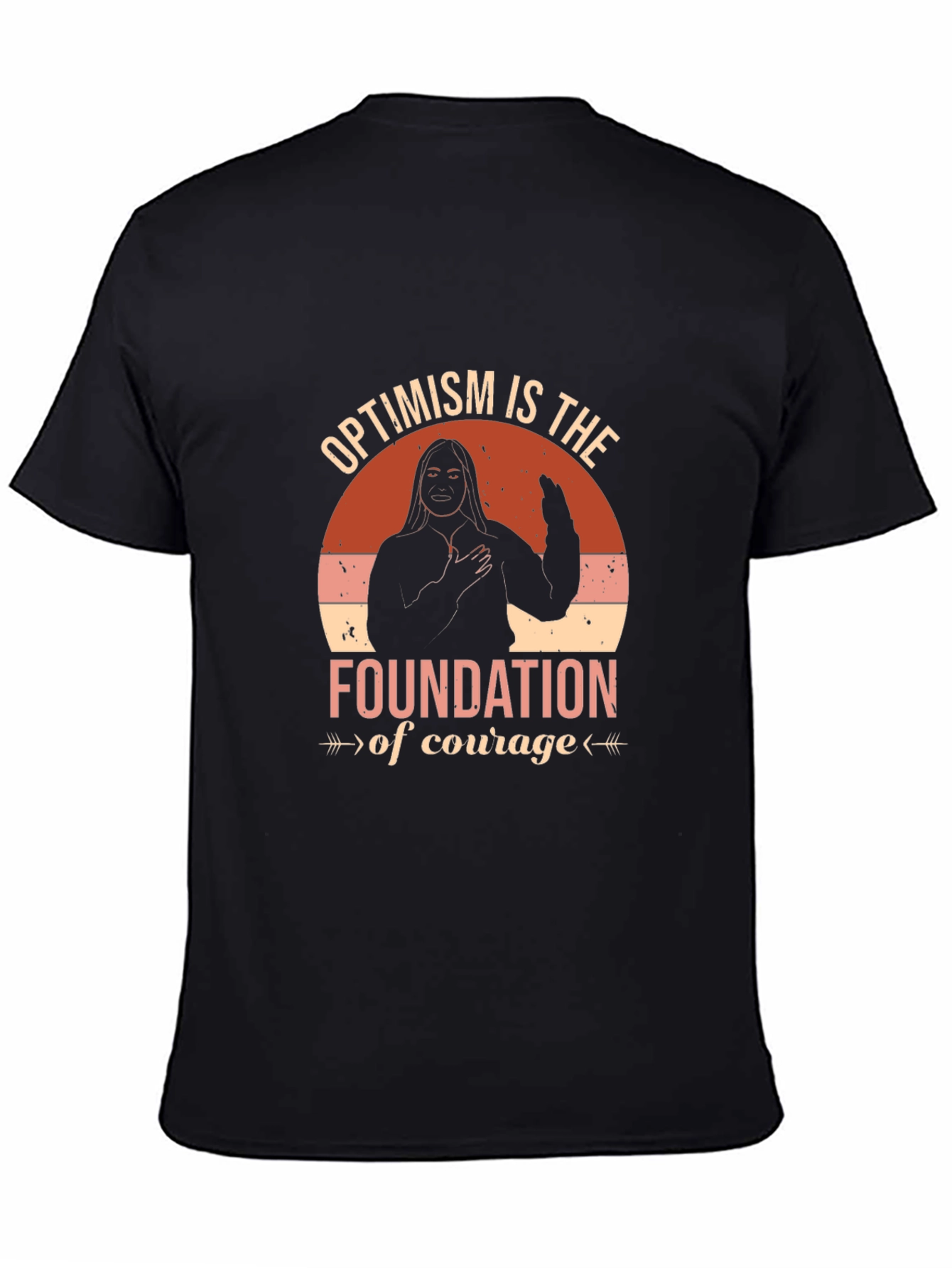 Optimism Foundation Courage Graphic Tee