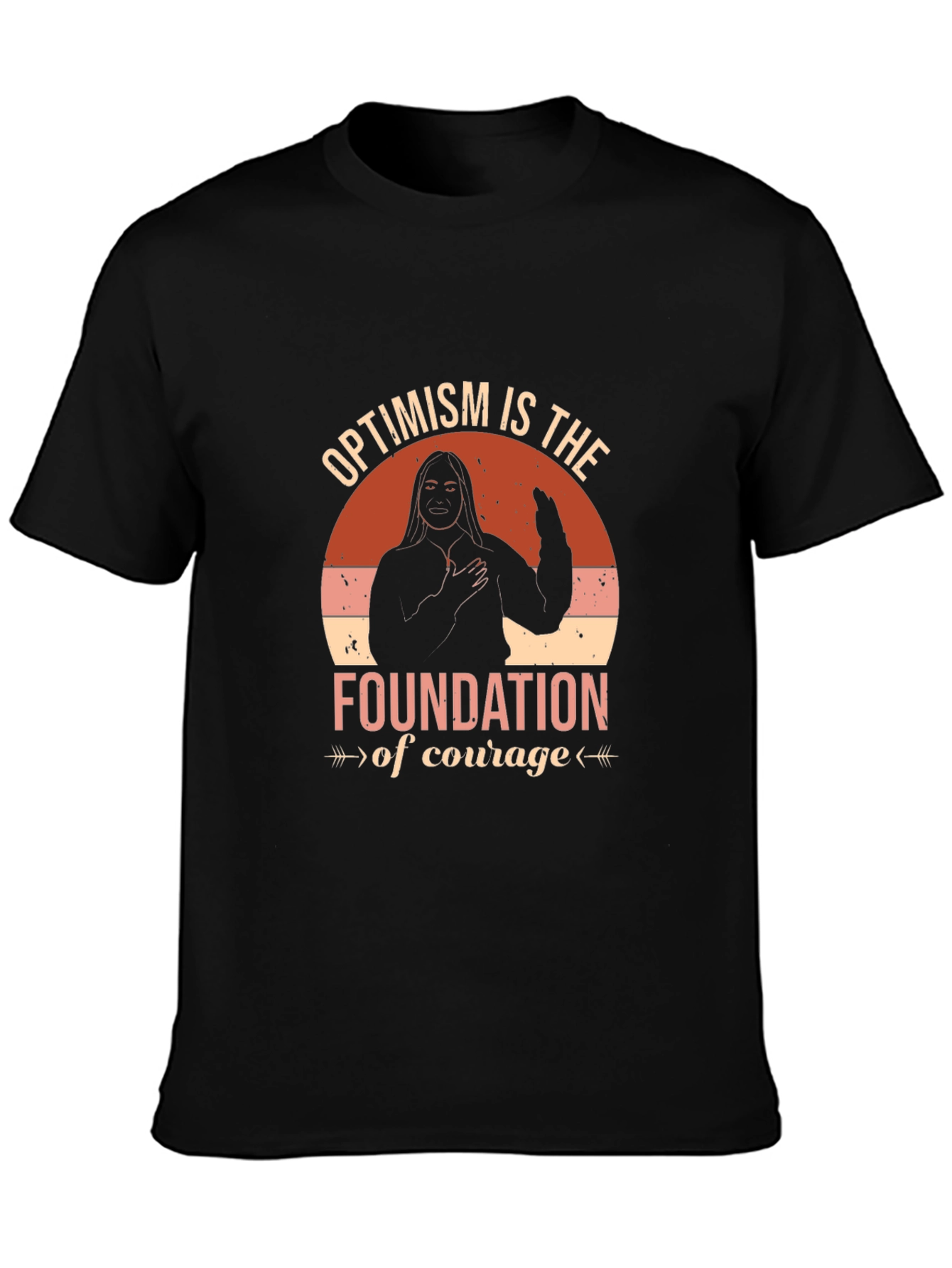 Optimism Foundation Courage Graphic Tee