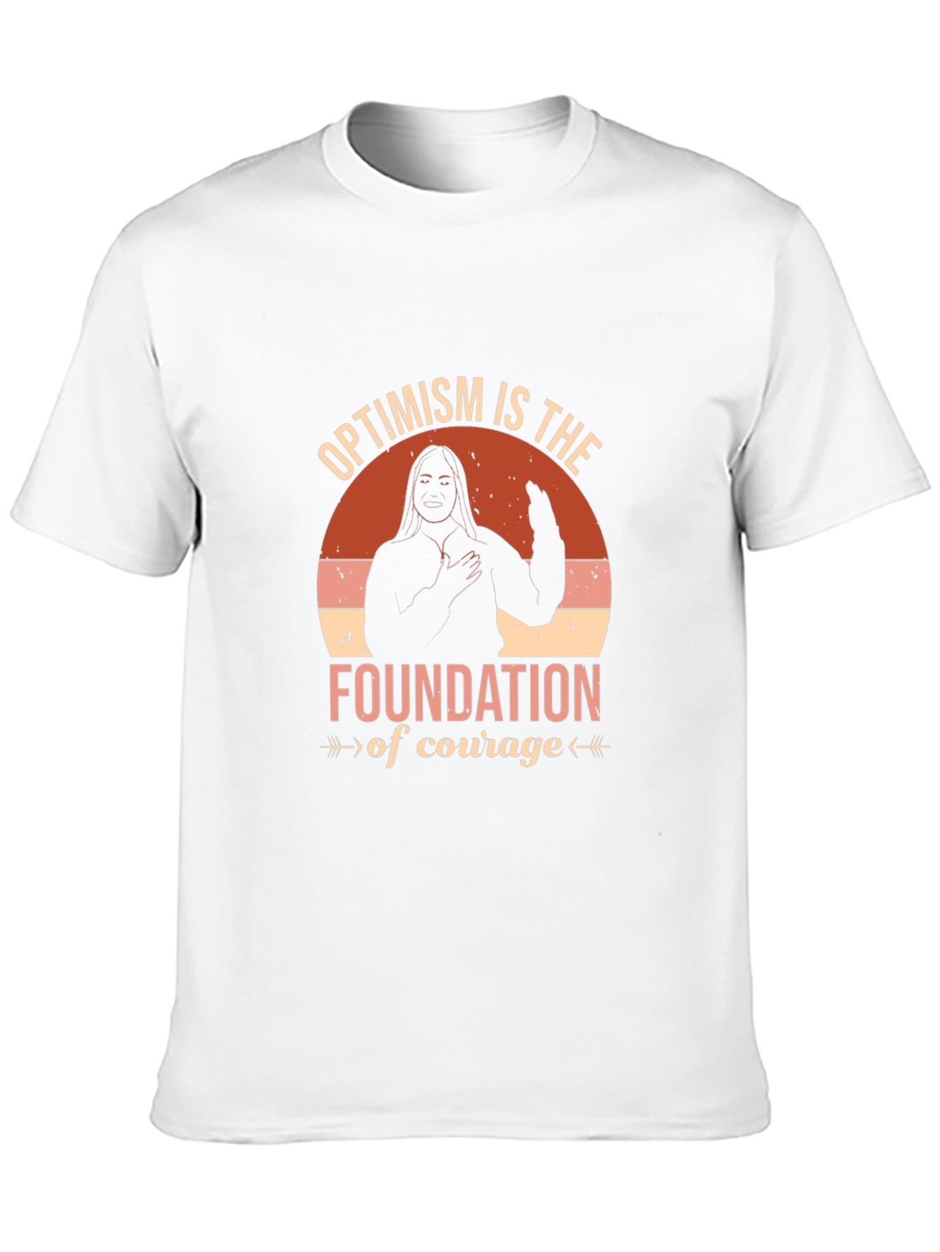 Optimism Foundation Courage Graphic Tee