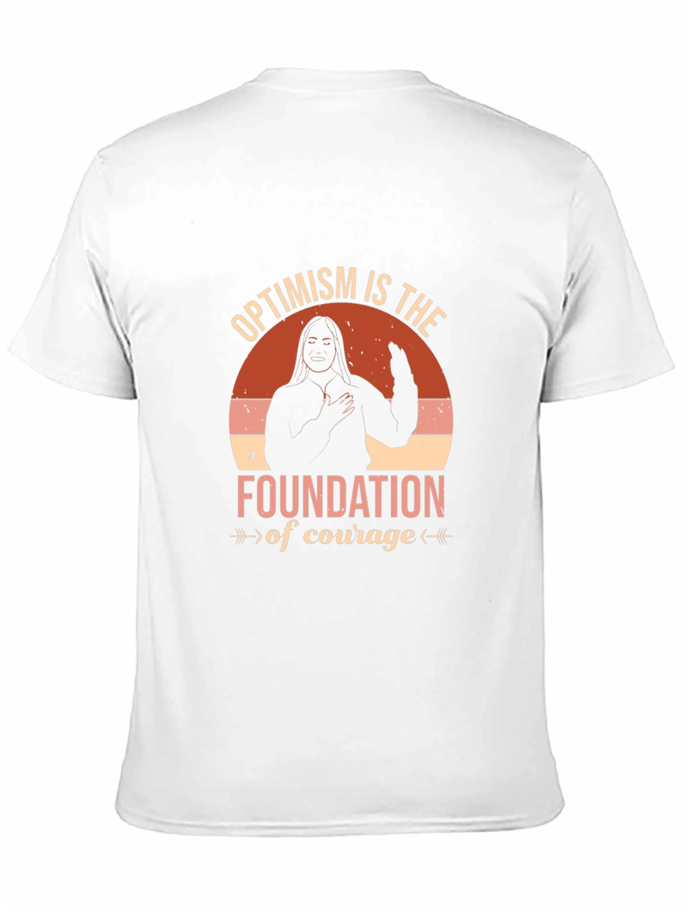 Optimism Foundation Courage Graphic Tee