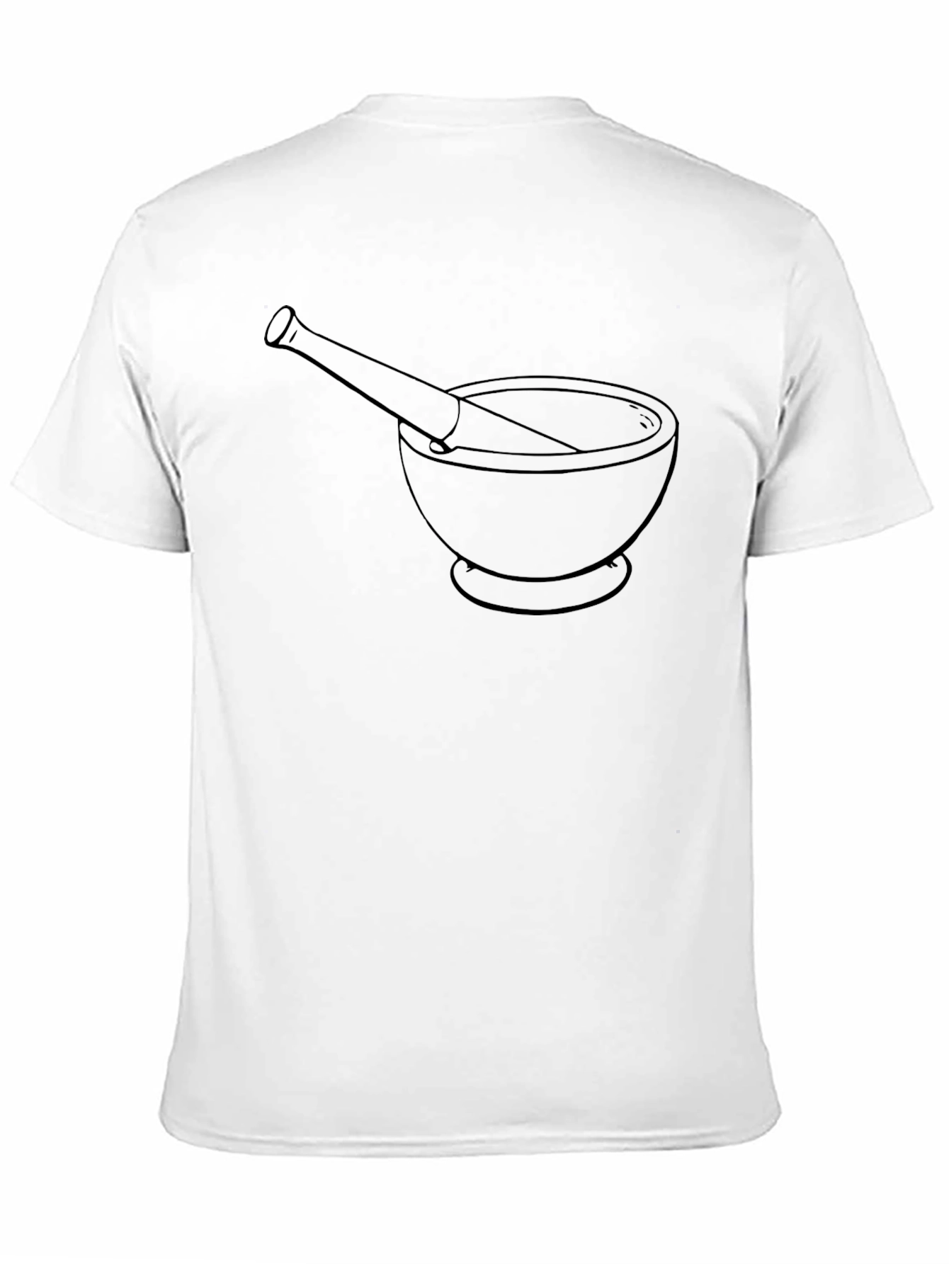 Mortar and Pestle Graphic T-Shirt - Black