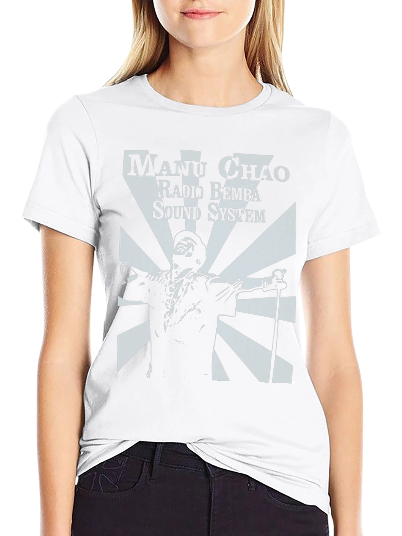 Manu Chao Radio Bemba Sound System Black T-Shirt