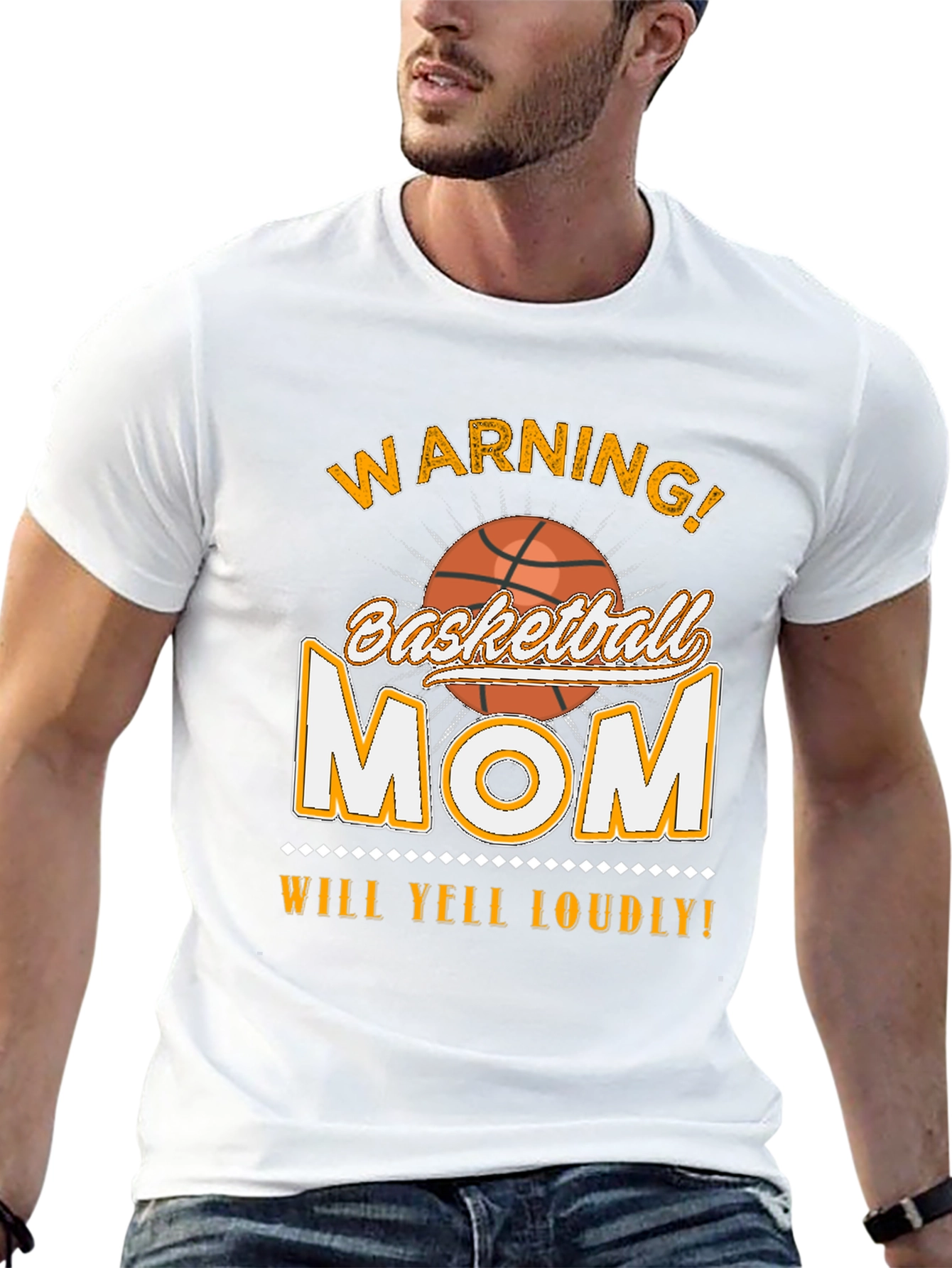 Warning Basketball Mom T-Shirt