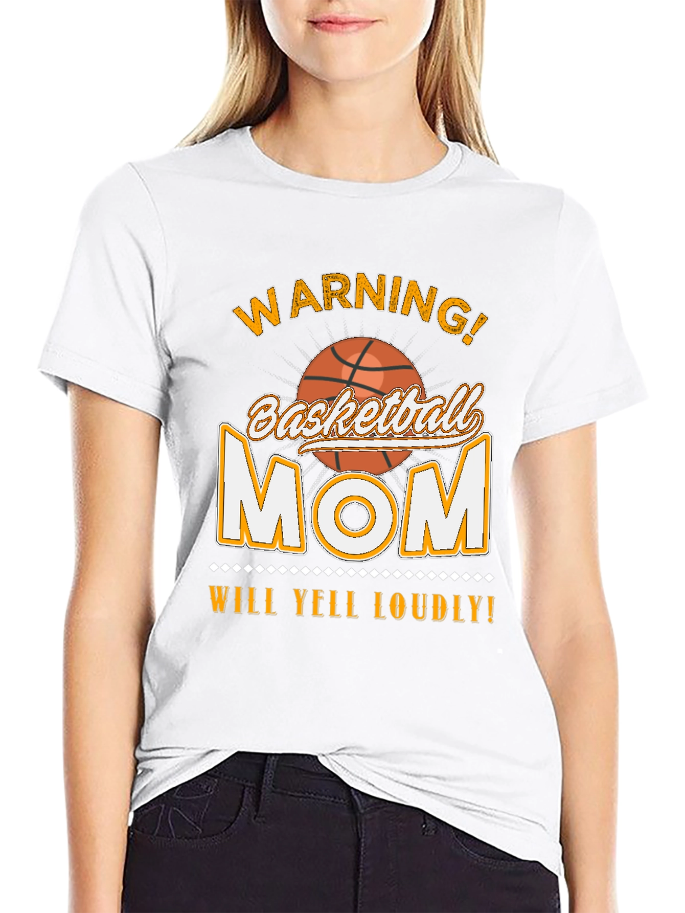 Warning Basketball Mom T-Shirt