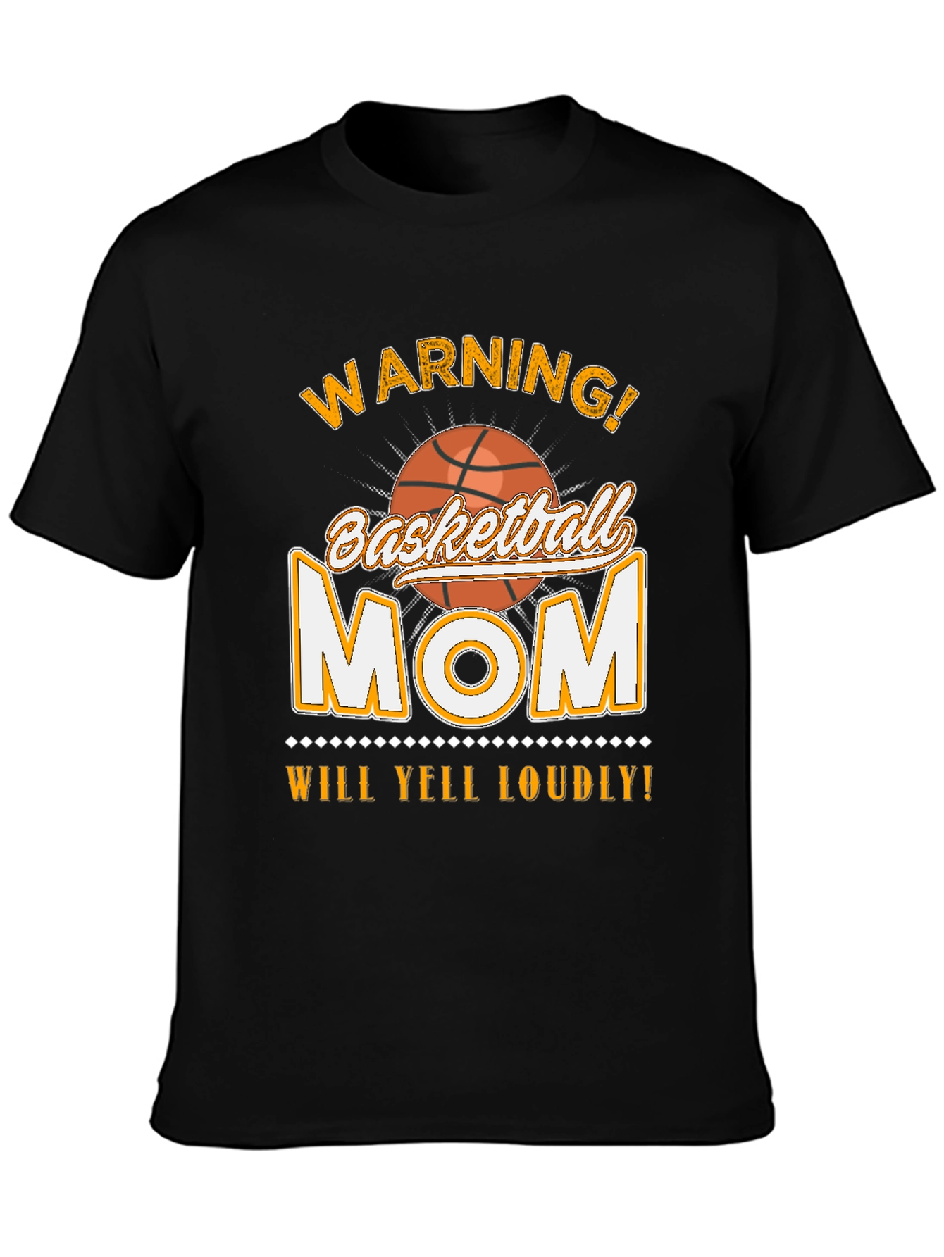 Warning Basketball Mom T-Shirt
