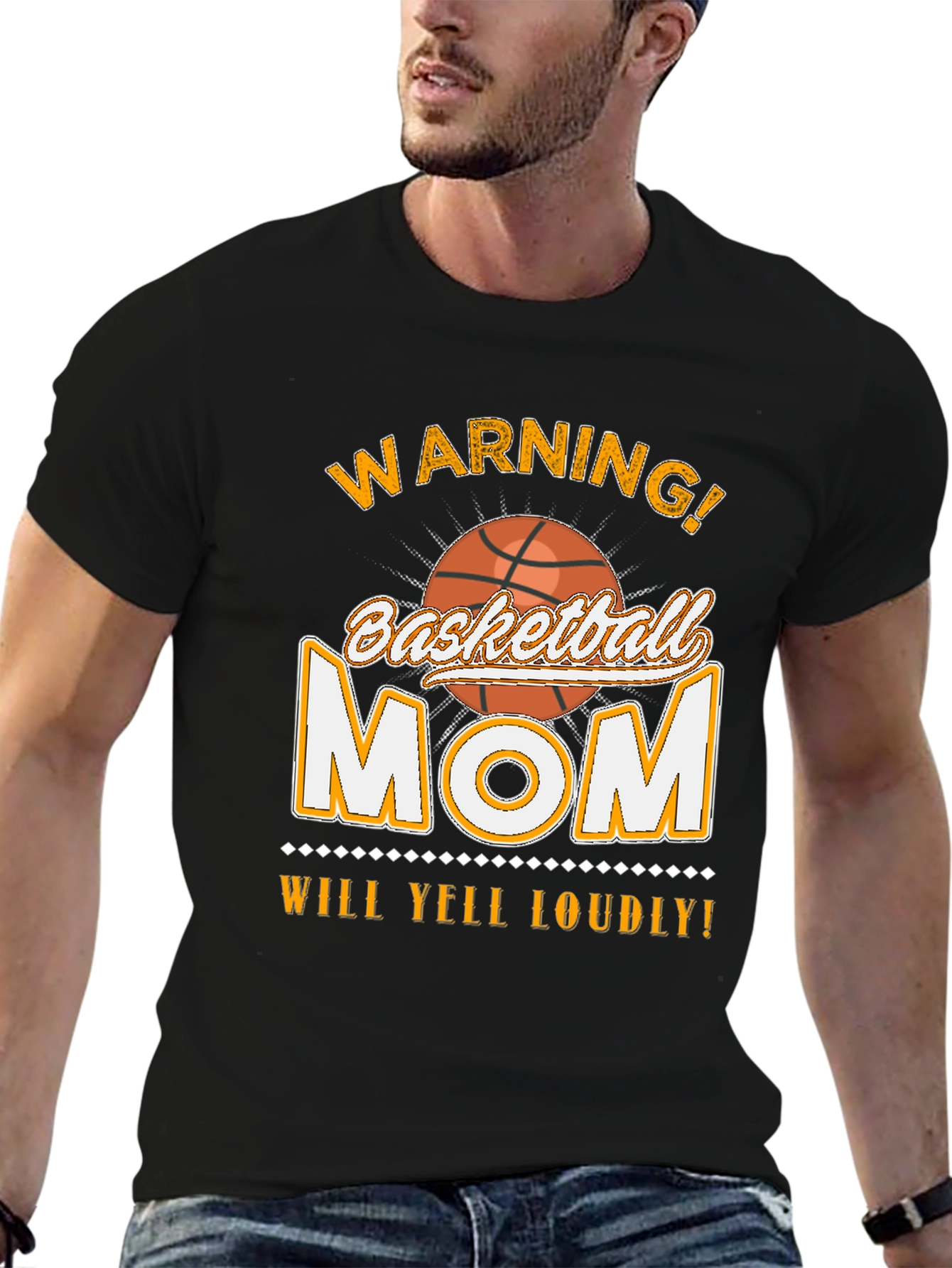 Warning Basketball Mom T-Shirt