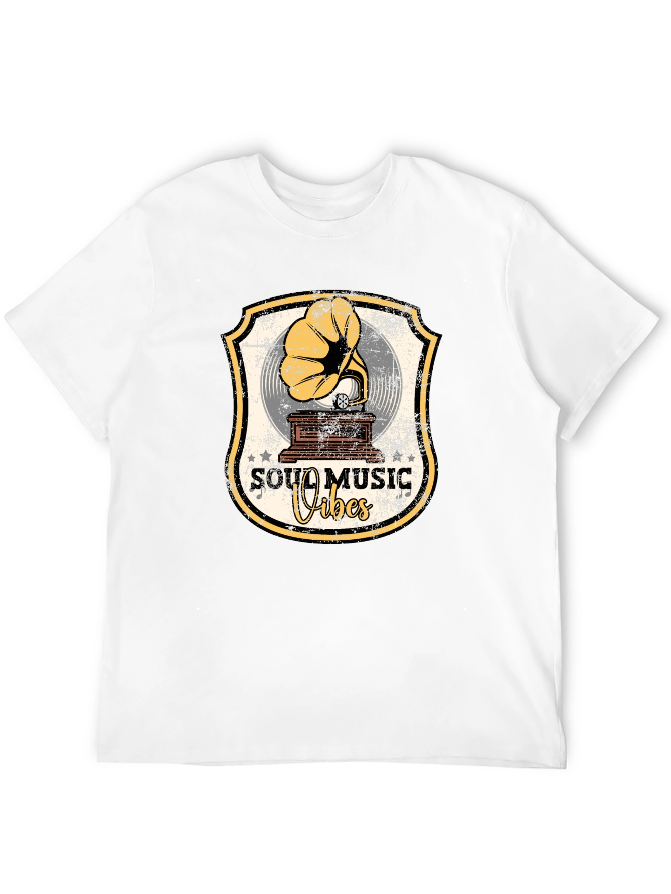 Soul Music Vibes Retro Graphic T-Shirt