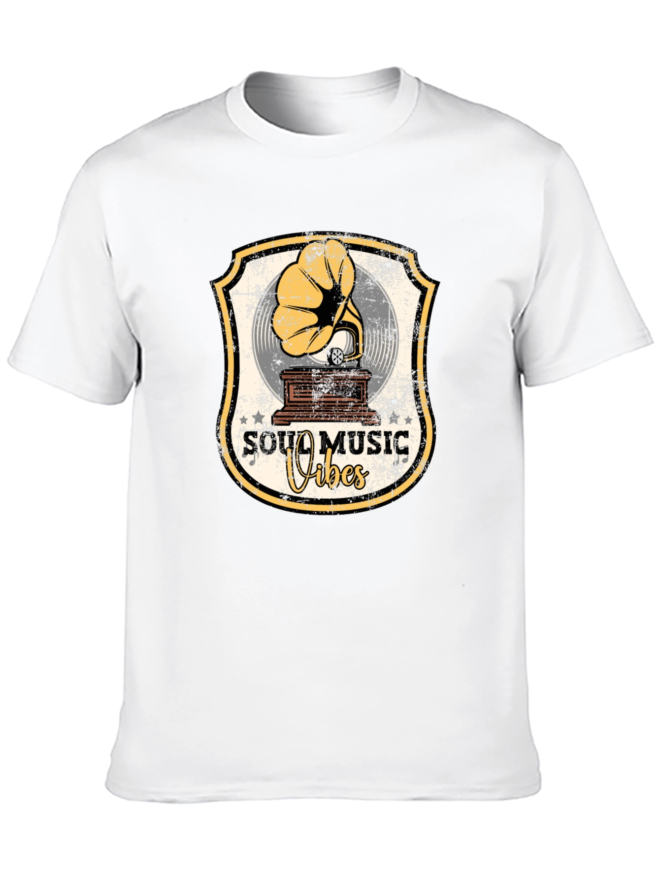 Soul Music Vibes Retro Graphic T-Shirt