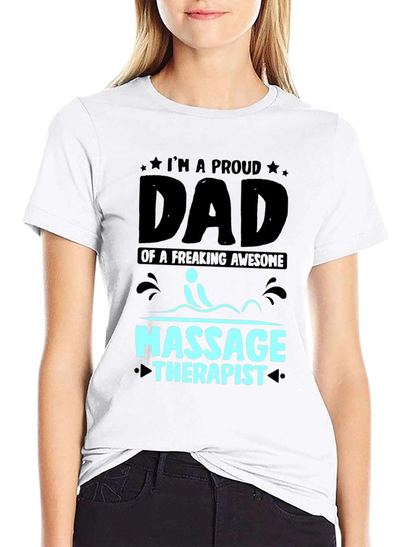 Proud Dad of Massage Therapist T-Shirt