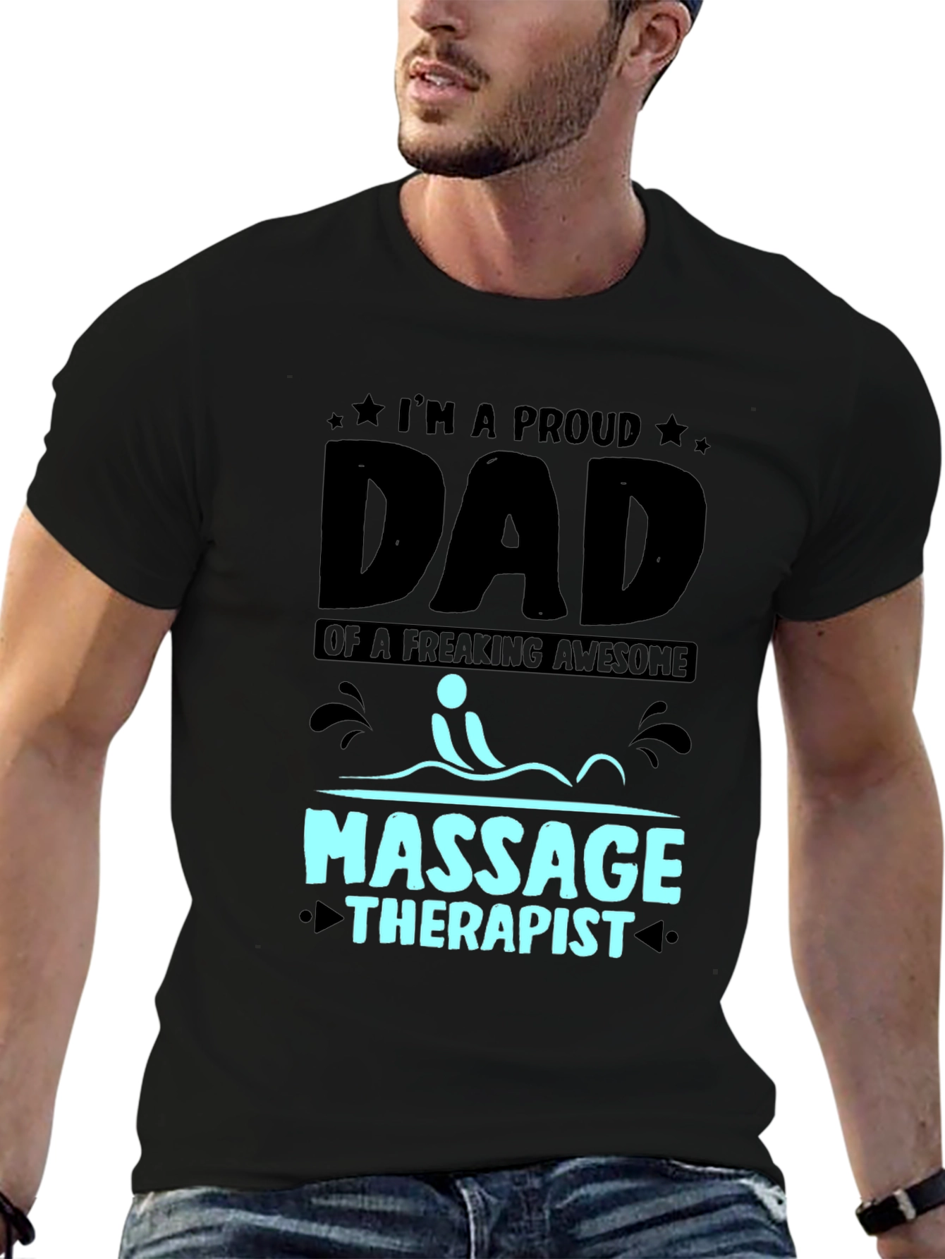 Proud Dad of Massage Therapist T-Shirt