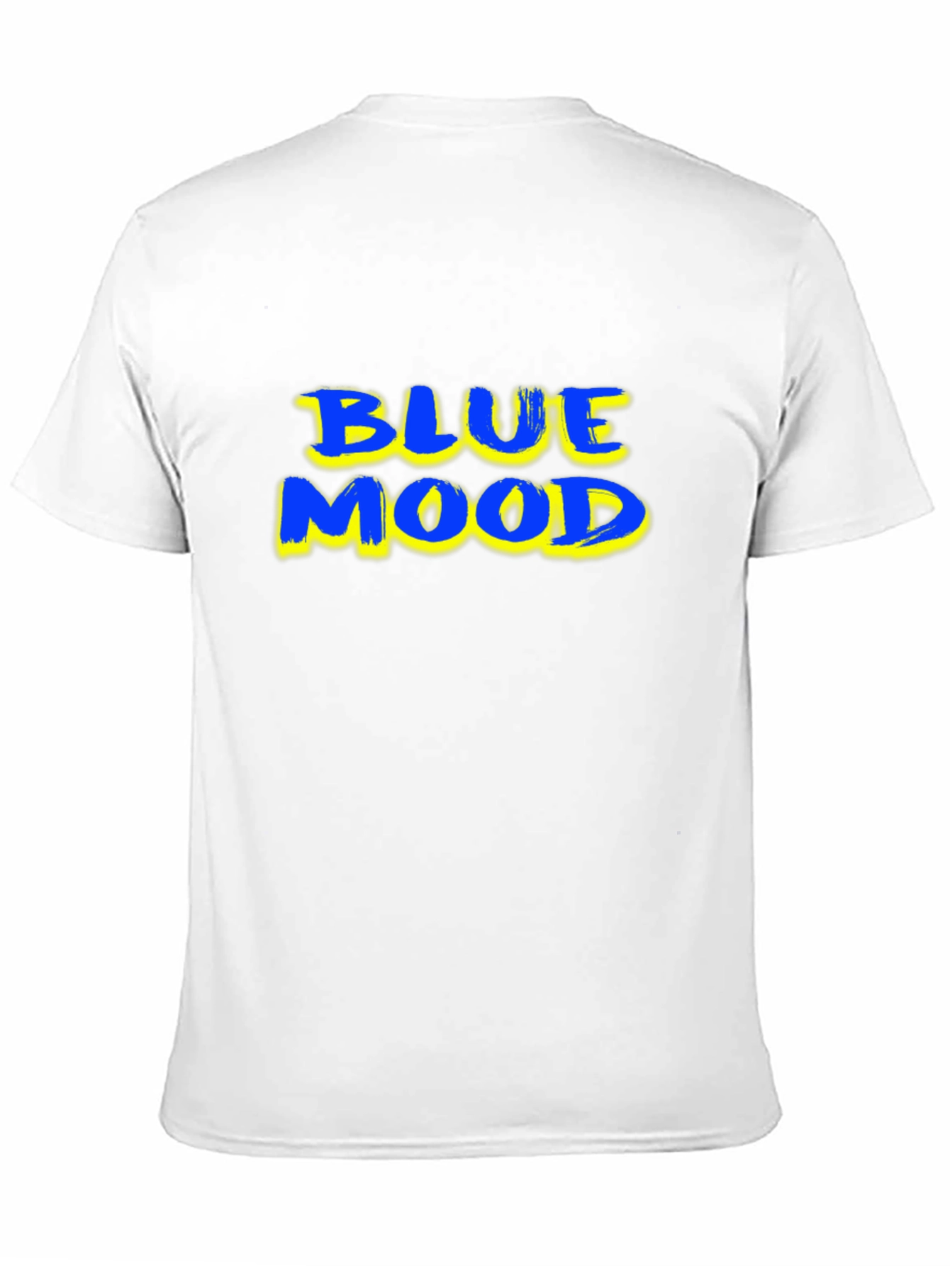 Blue Mood Graphic T-Shirt - Black
