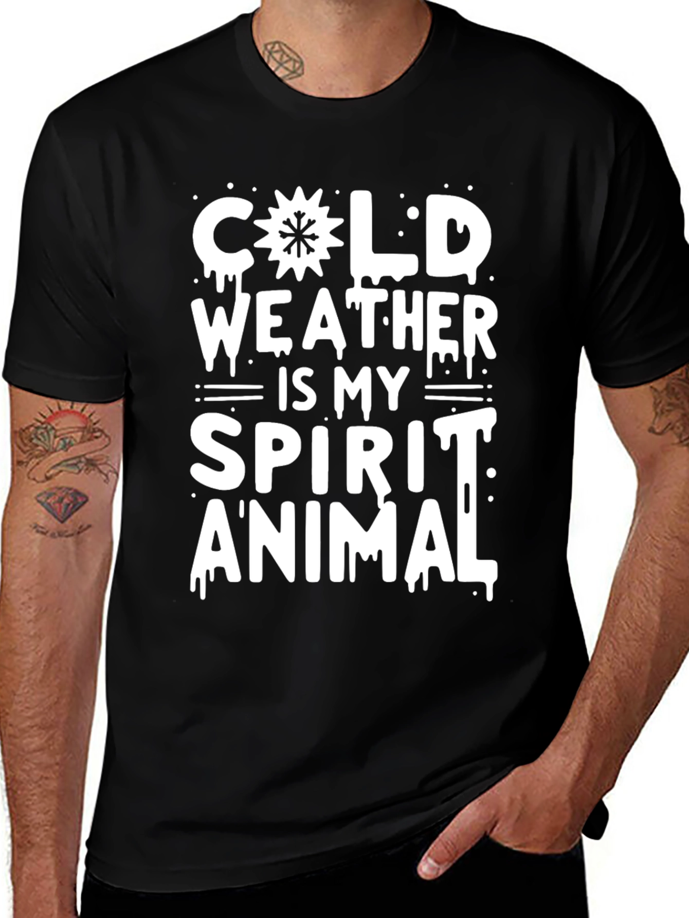 Cold Weather Is My Spirit Animal T-Shirt