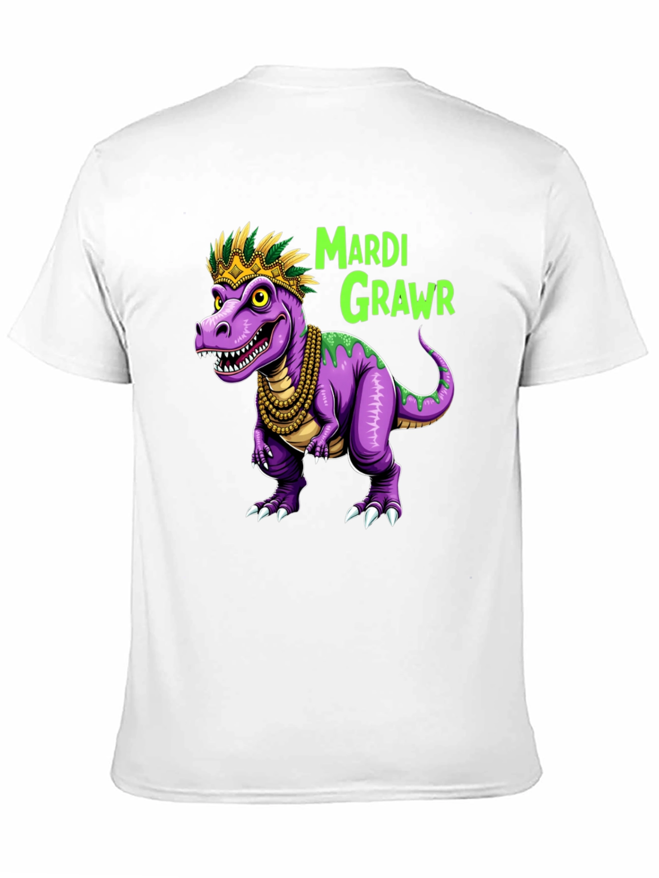 Mardi Gras Dinosaur T-Shirt