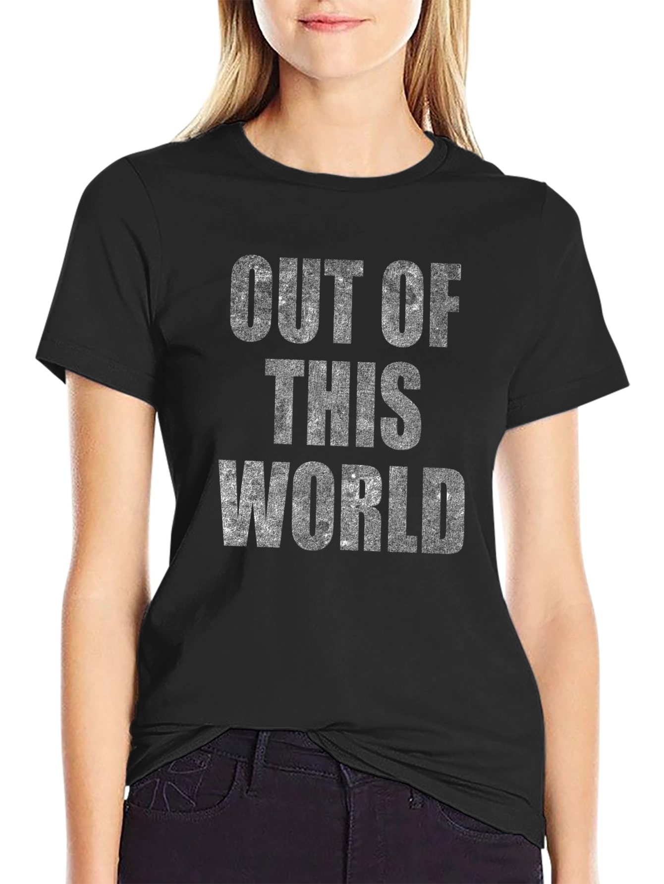 Out of This World Graphic Tee - Black