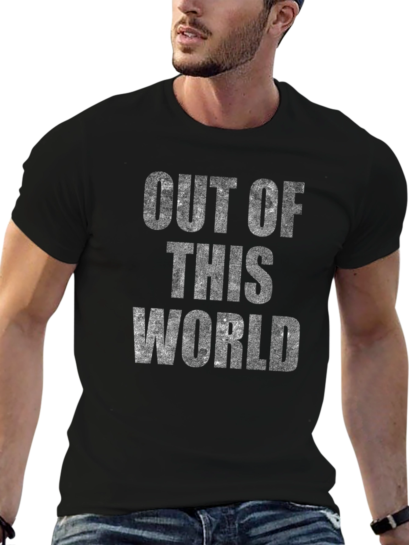 Out of This World Graphic Tee - Black