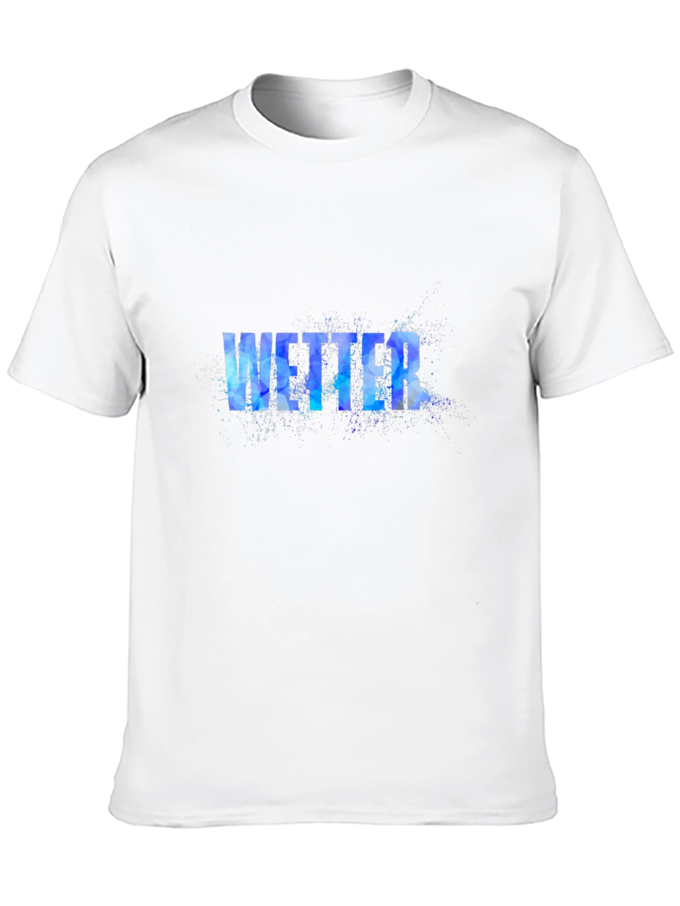 Wetter Graphic Print Black T-Shirt