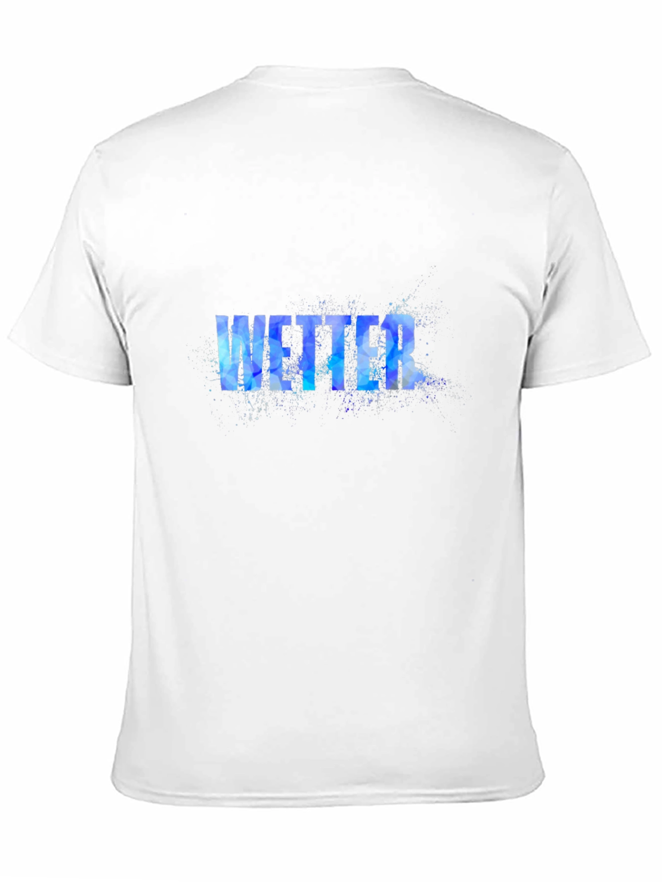 Wetter Graphic Print Black T-Shirt
