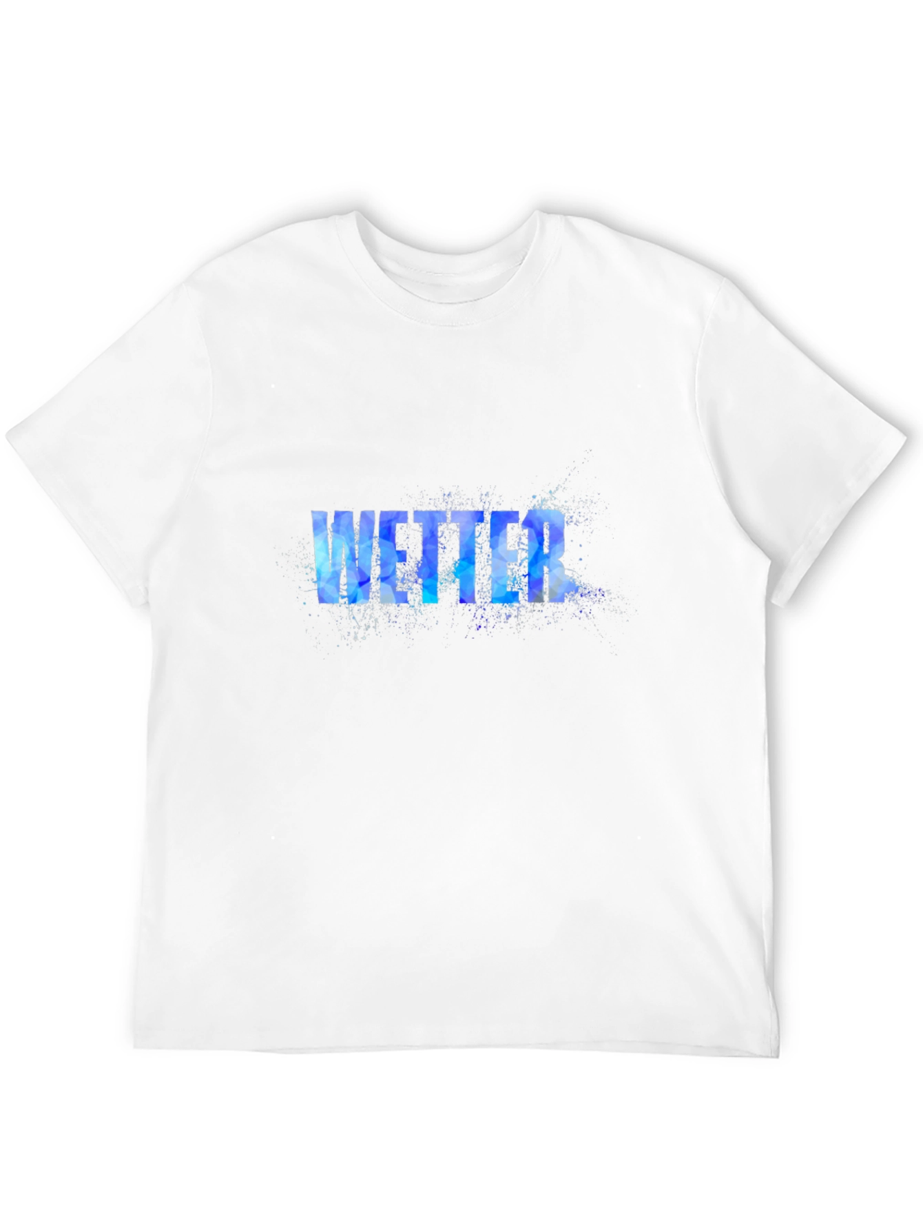 Wetter Graphic Print Black T-Shirt