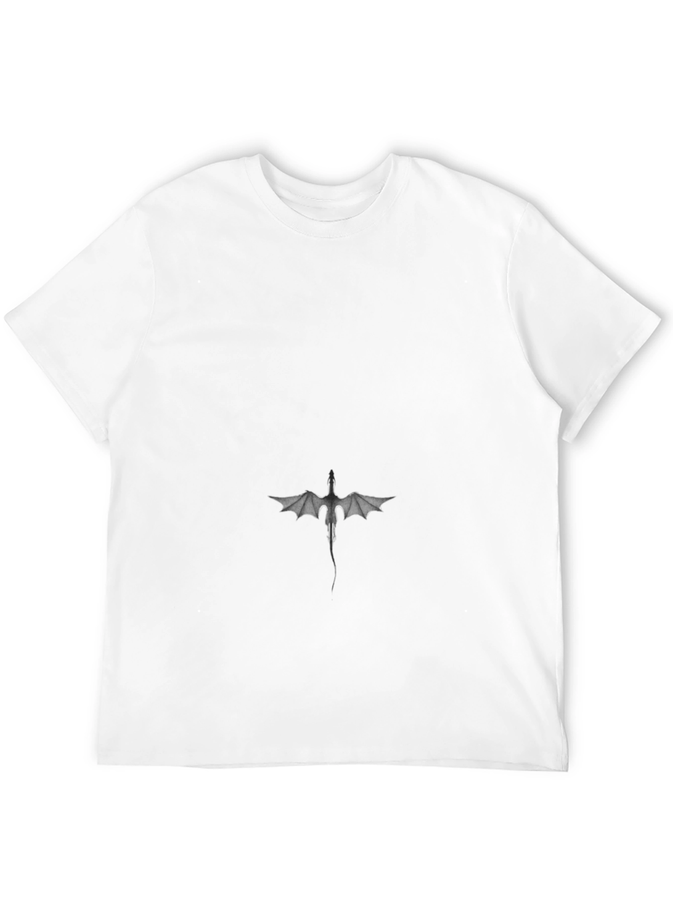 Black Dragon Graphic Tee - Mens Casual T-Shirt