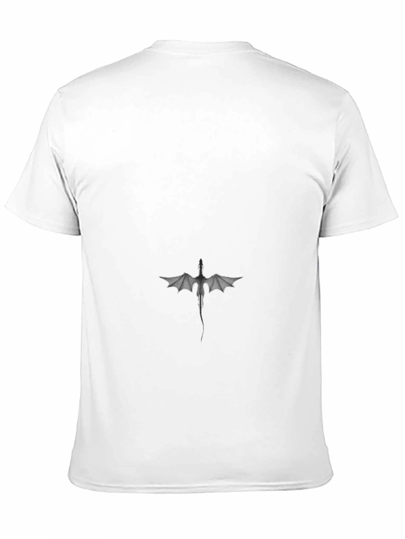 Black Dragon Graphic Tee - Mens Casual T-Shirt