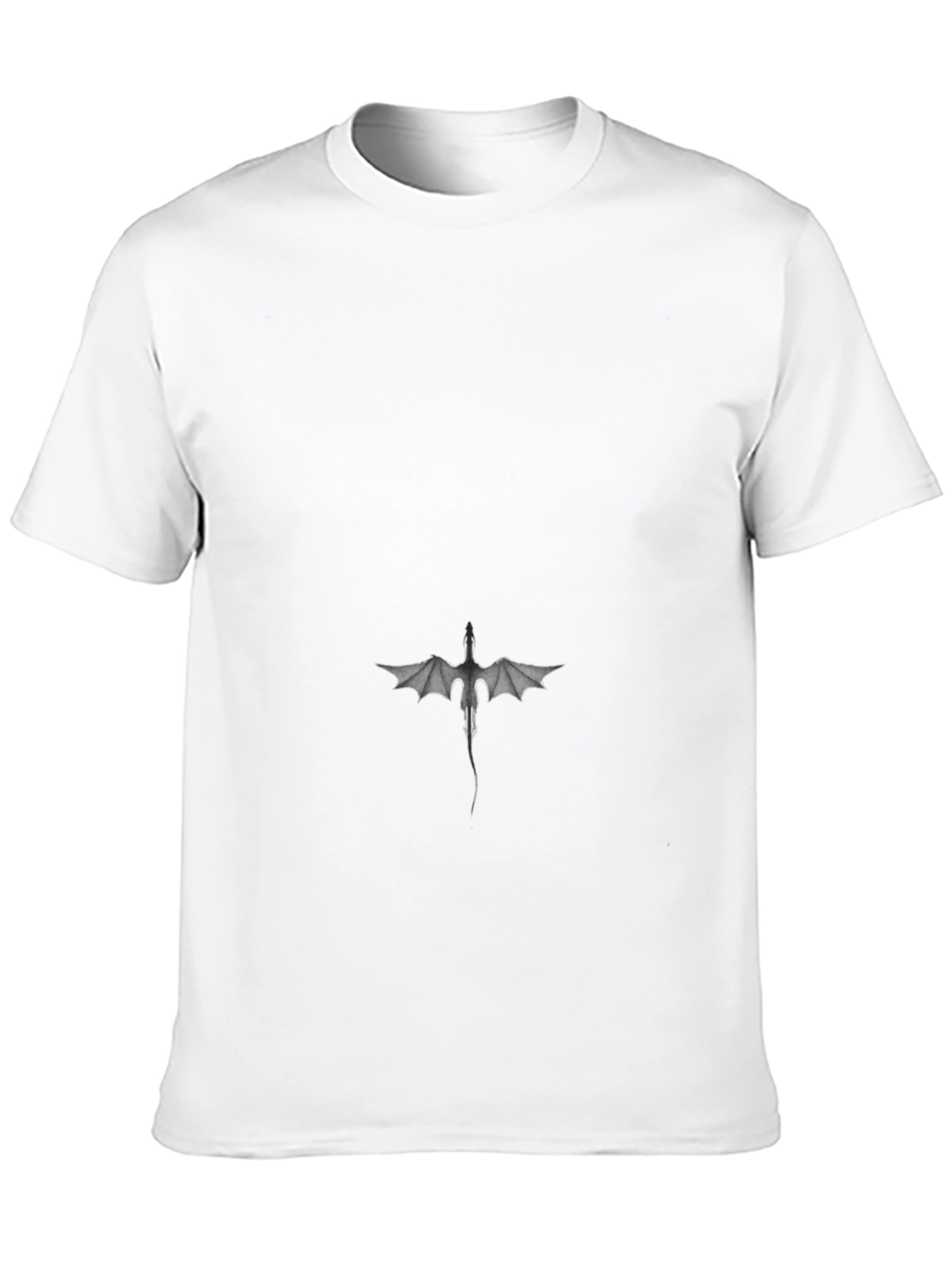 Black Dragon Graphic Tee - Mens Casual T-Shirt