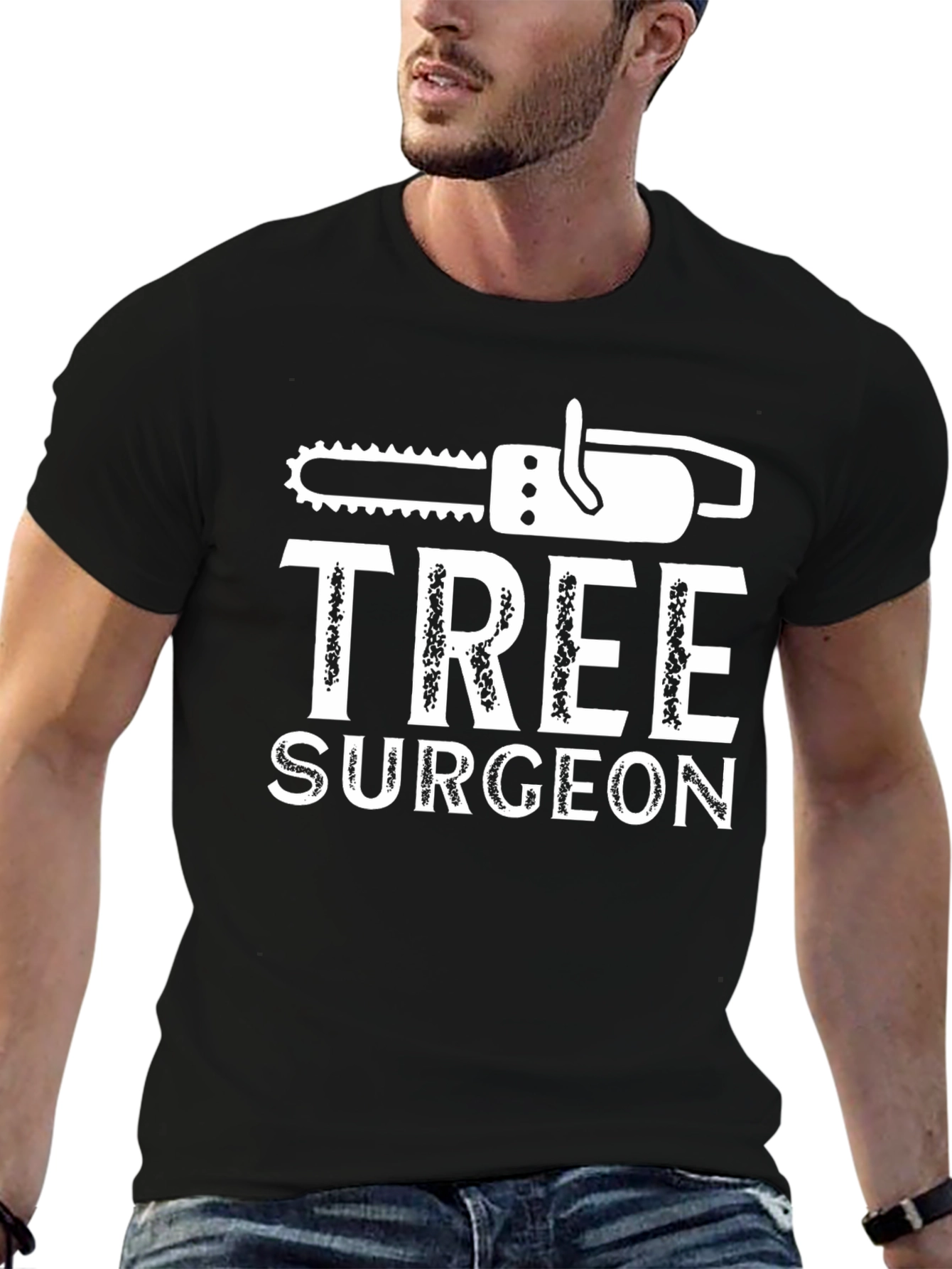 Tree Surgeon Graphic T-Shirt - Arborist Humor