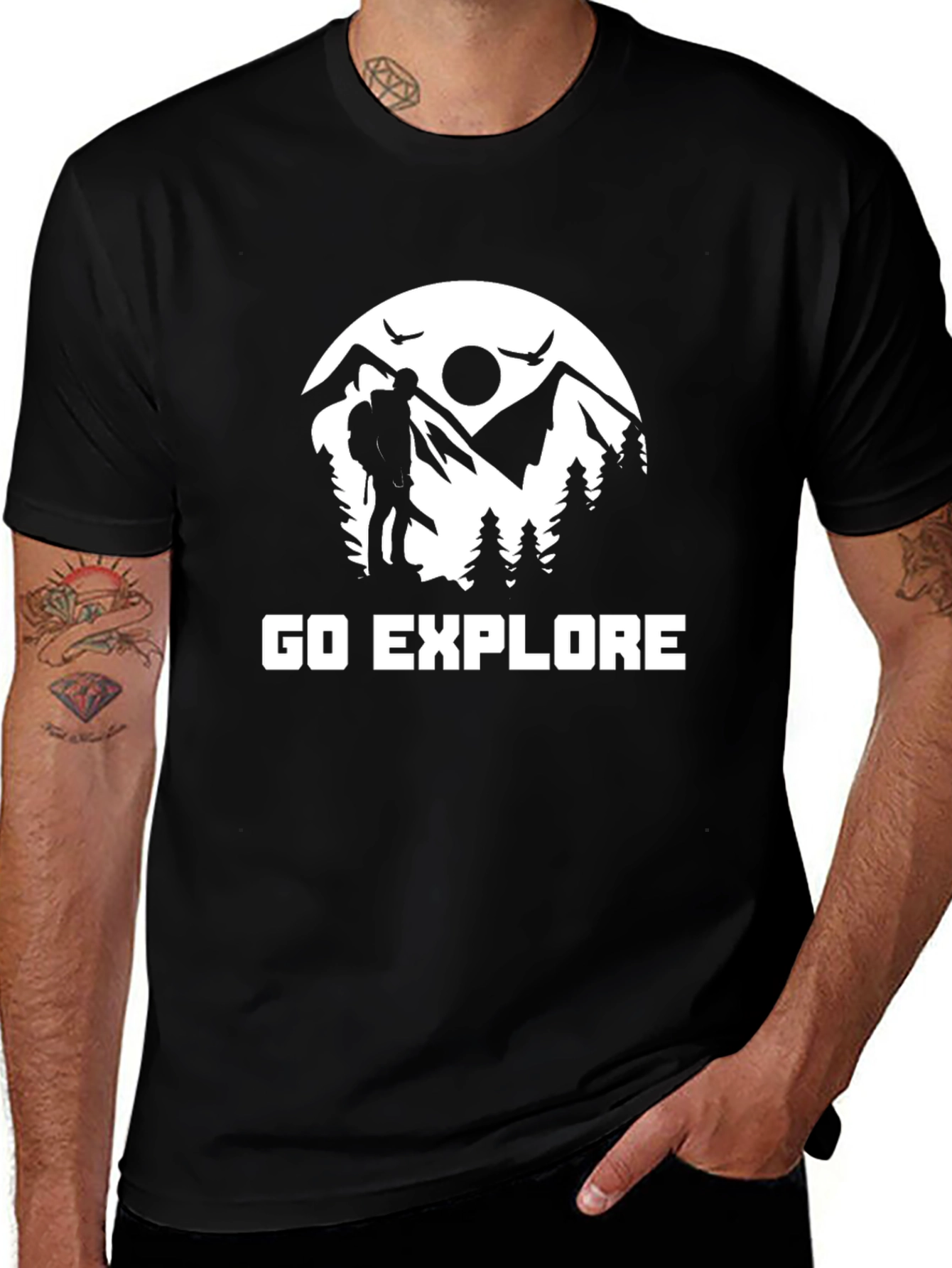 Go Explore Graphic Tee - Adventure Awaits!