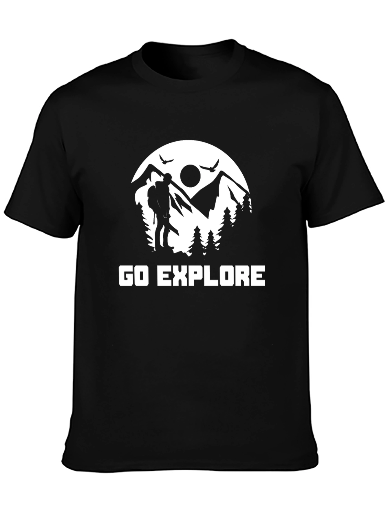 Go Explore Graphic Tee - Adventure Awaits!