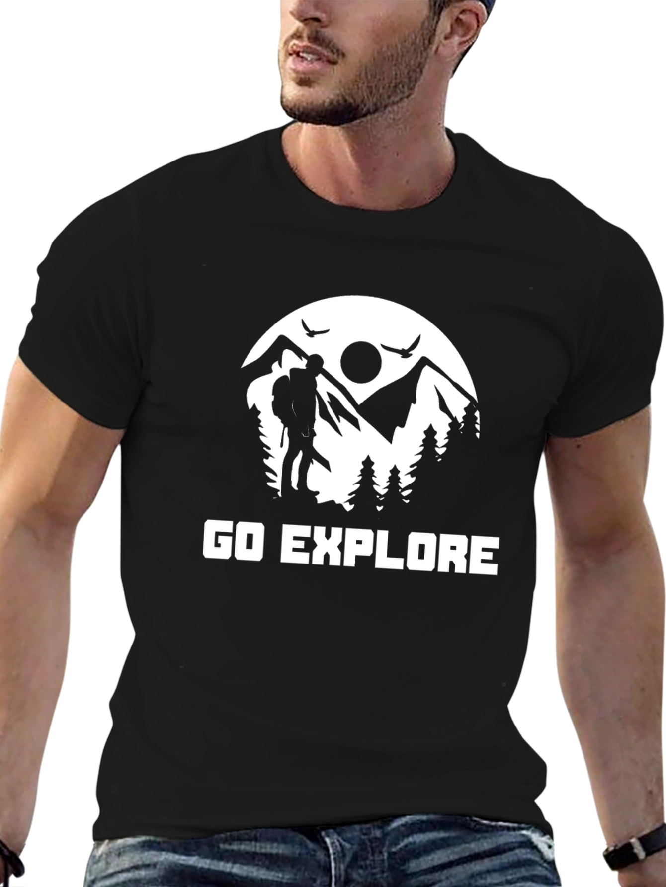 Go Explore Graphic Tee - Adventure Awaits!