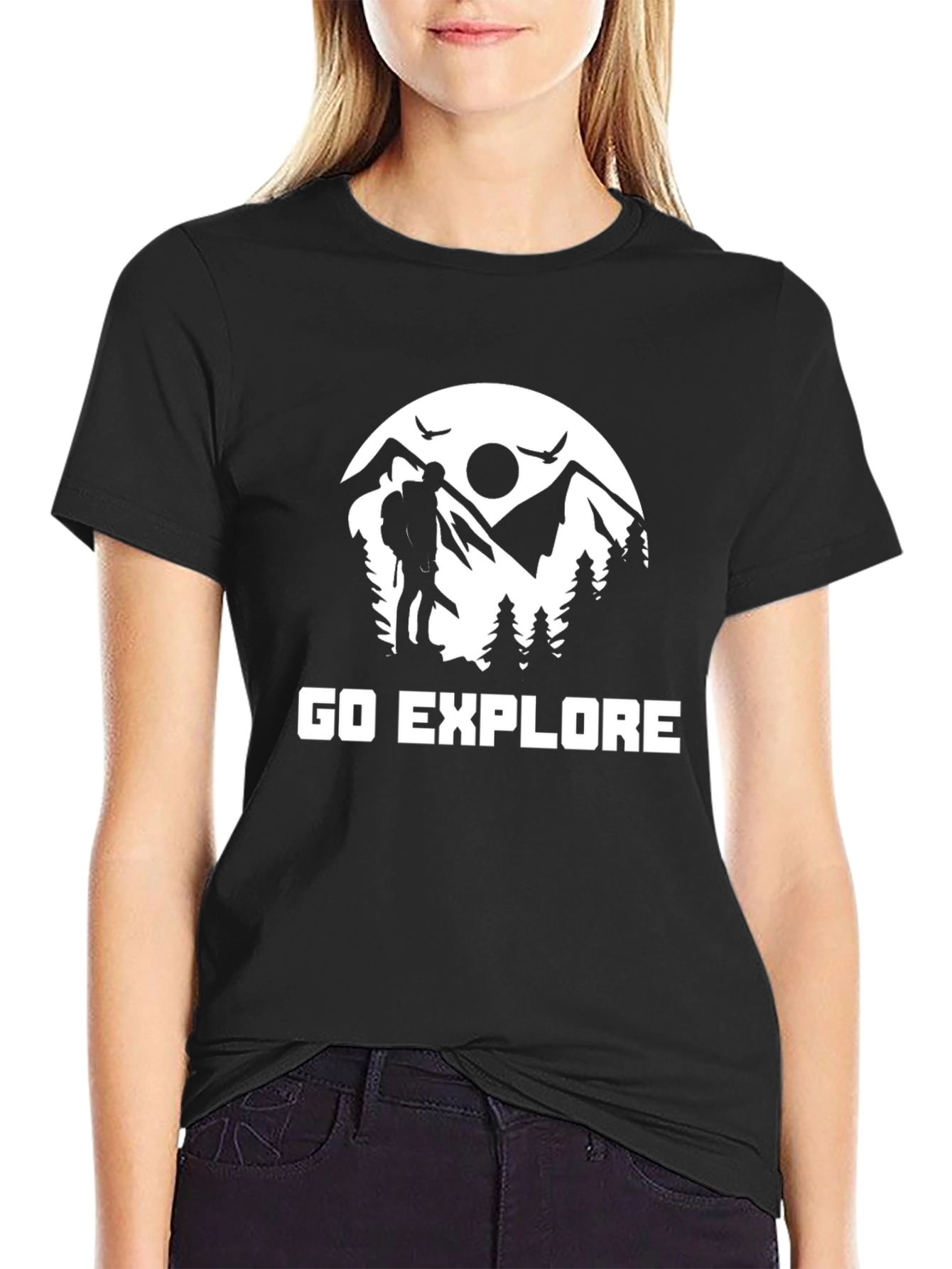 Go Explore Graphic Tee - Adventure Awaits!