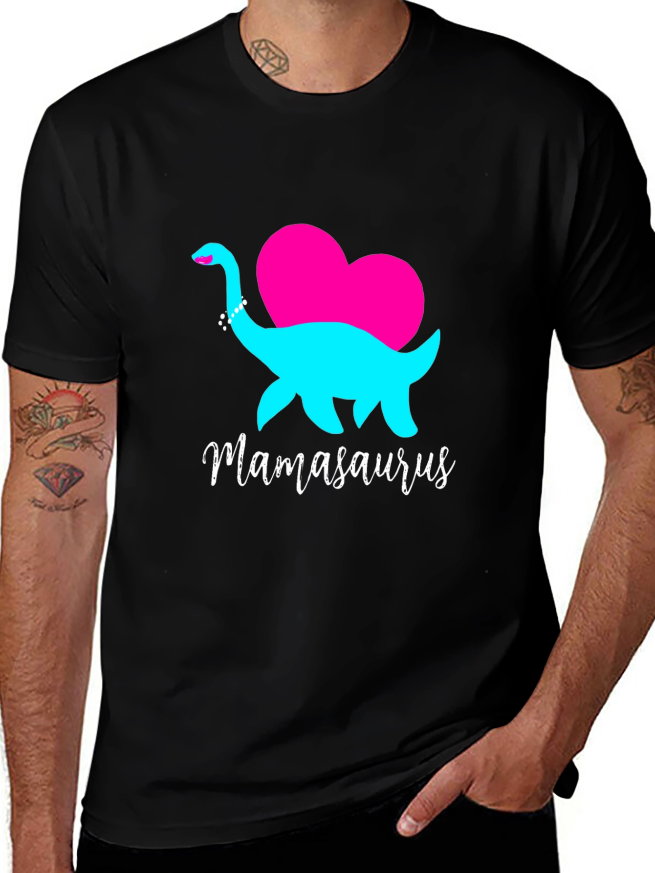Mamasaurus T-Shirt - Mama Dinosaur Graphic Tee
