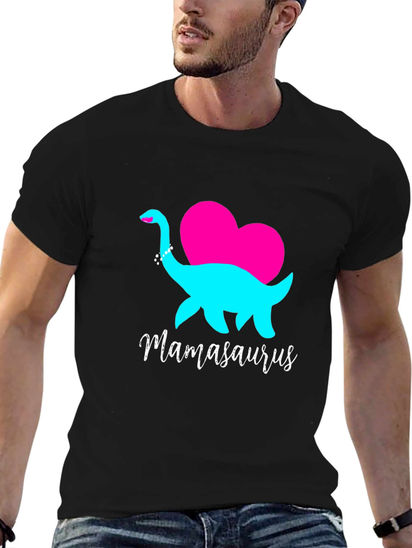 Mamasaurus T-Shirt - Mama Dinosaur Graphic Tee