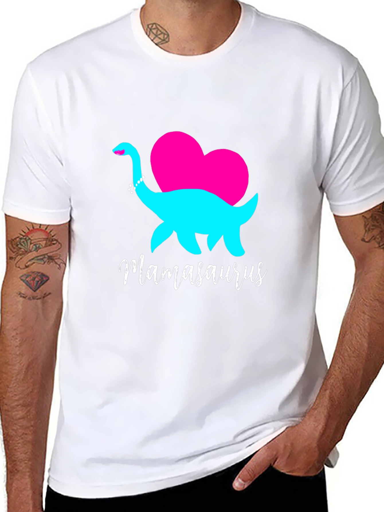 Mamasaurus T-Shirt - Mama Dinosaur Graphic Tee