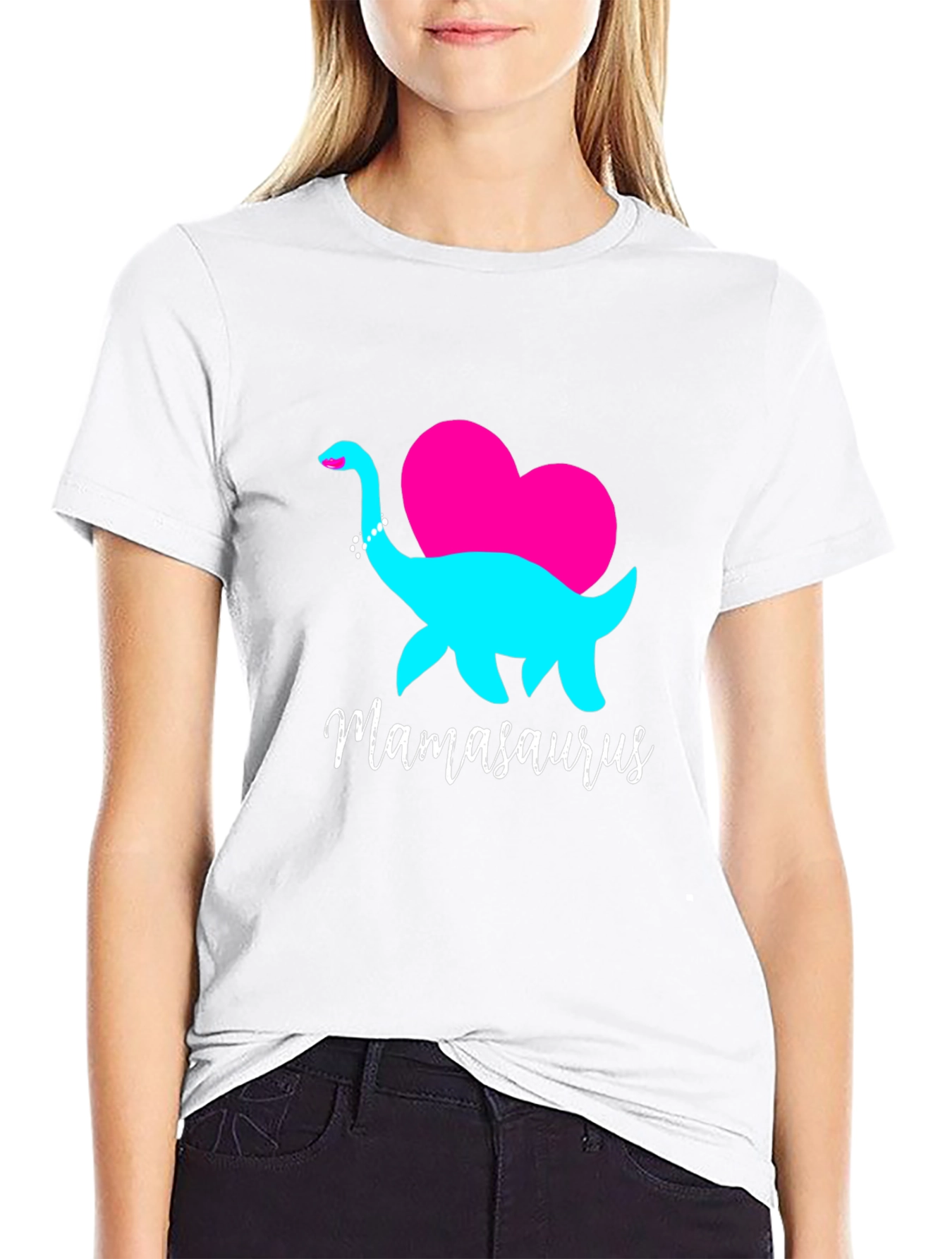 Mamasaurus T-Shirt - Mama Dinosaur Graphic Tee