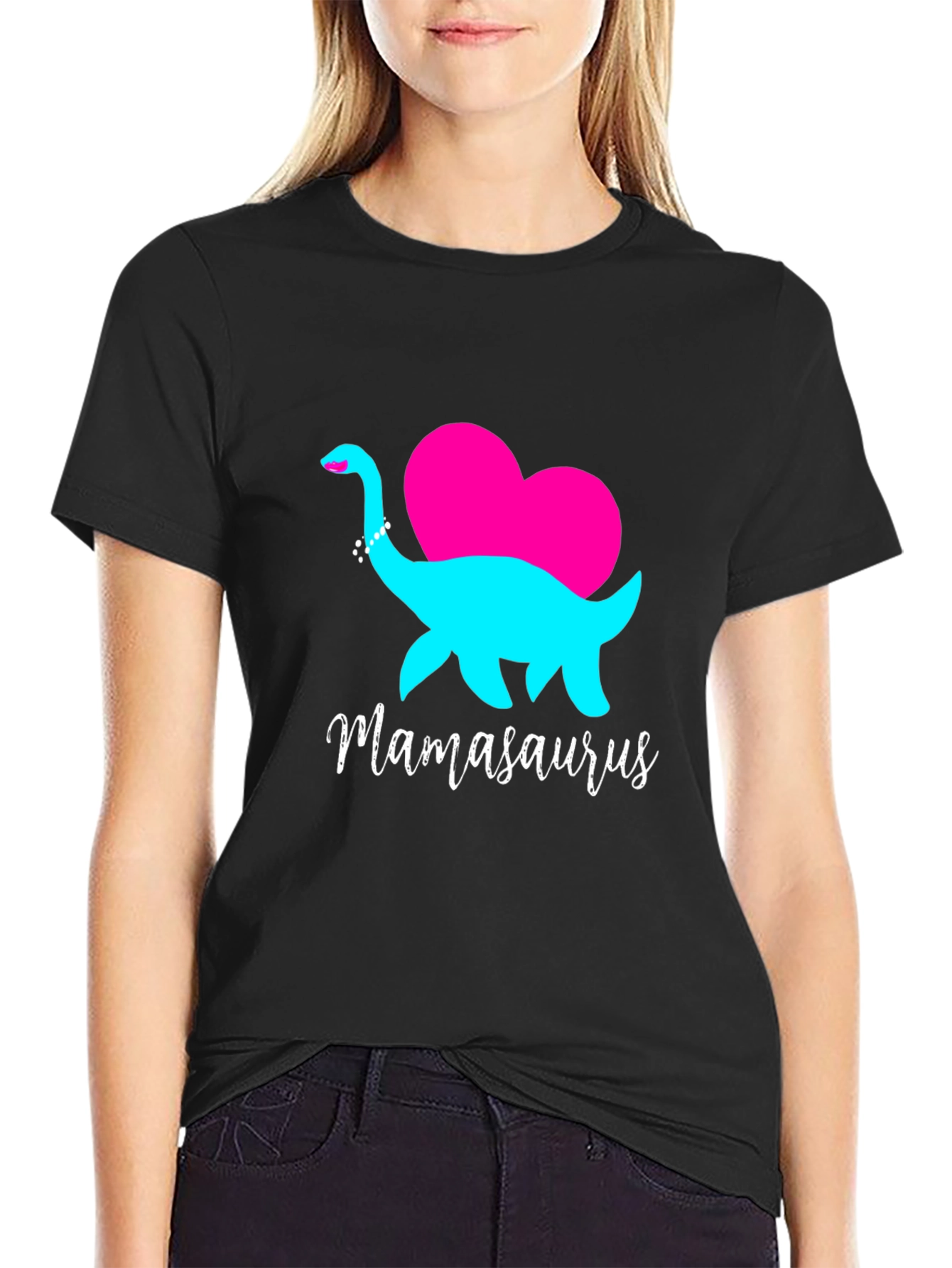 Mamasaurus T-Shirt - Mama Dinosaur Graphic Tee
