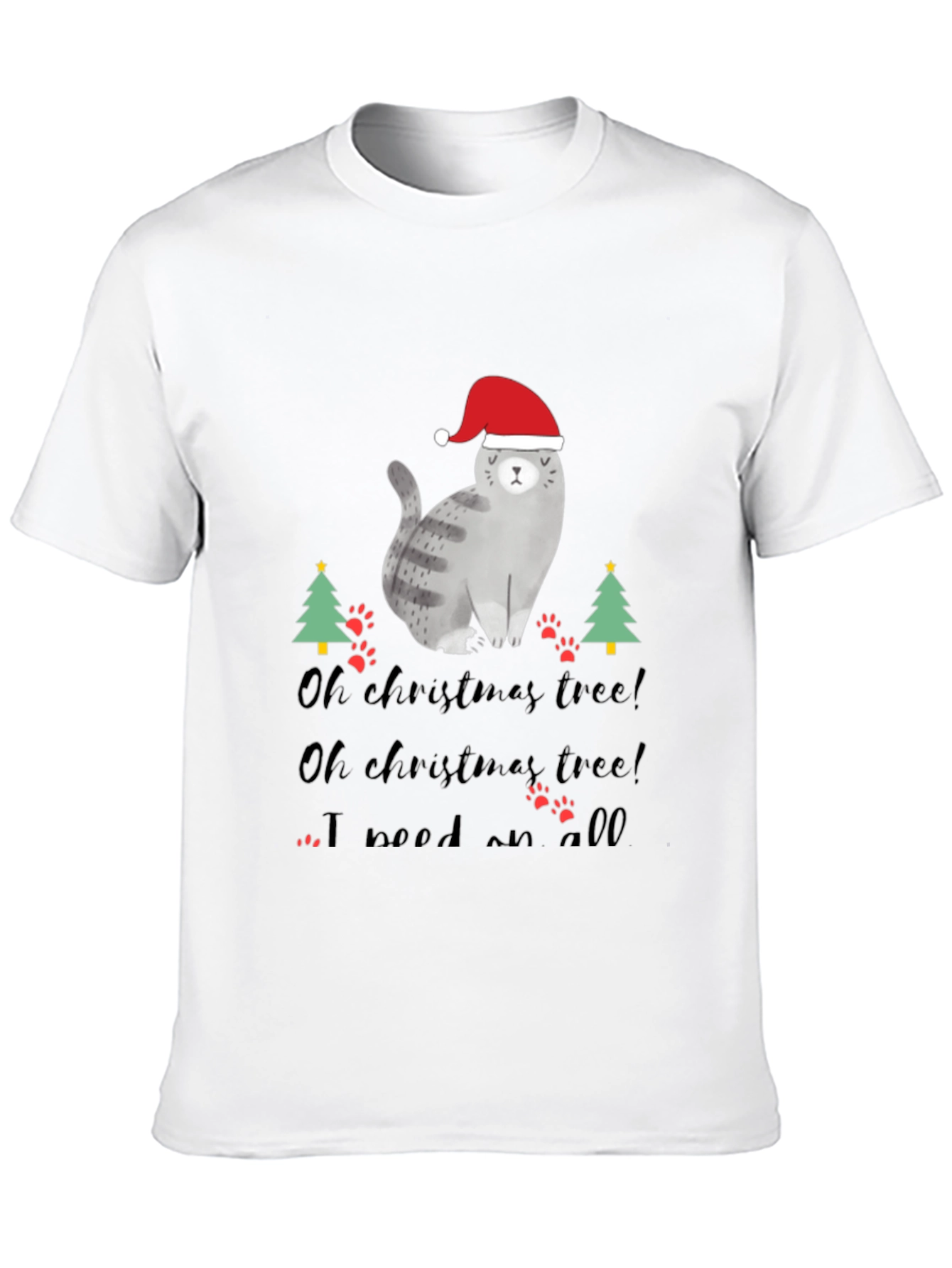Christmas Cat T-Shirt