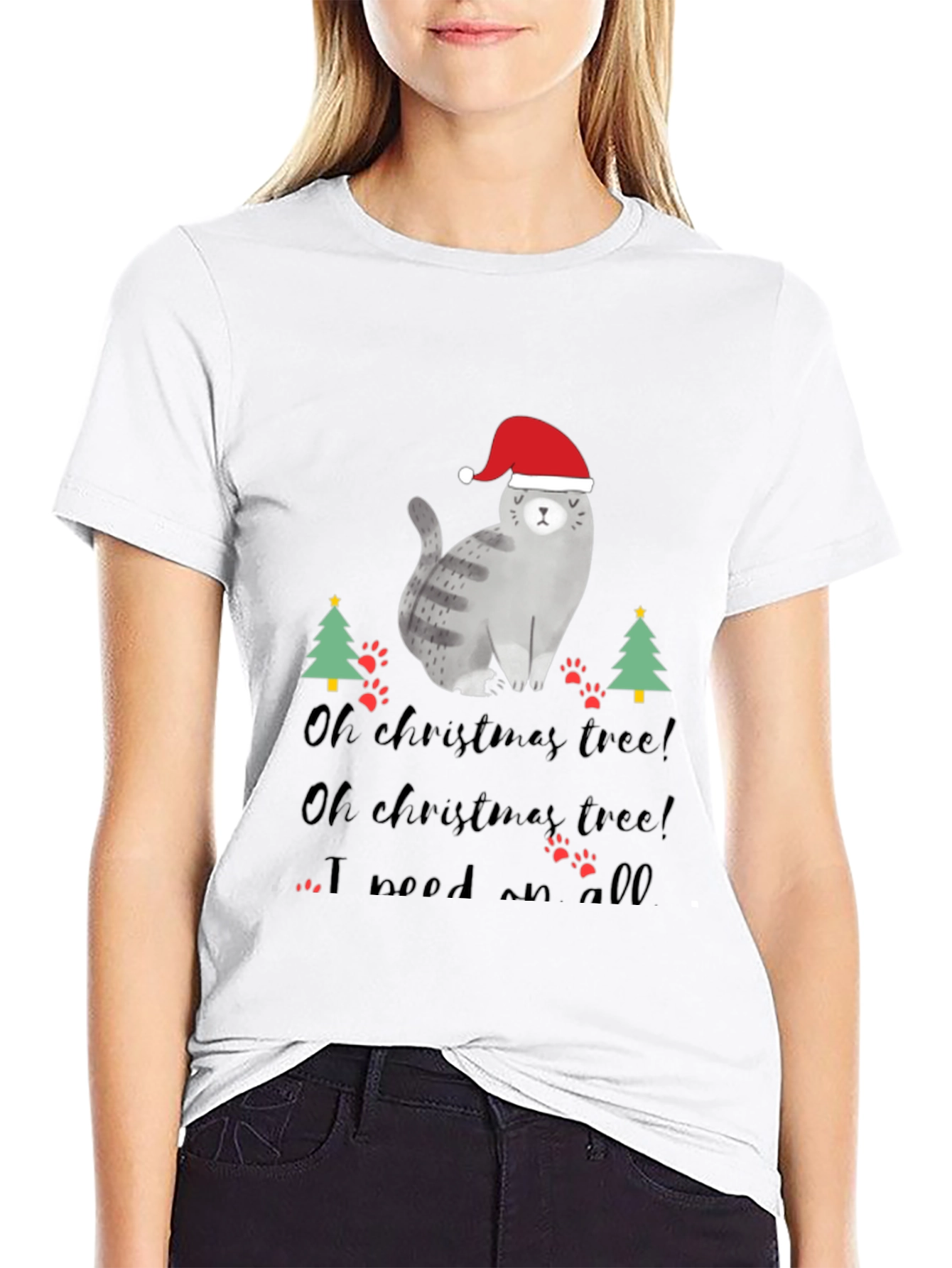 Christmas Cat T-Shirt